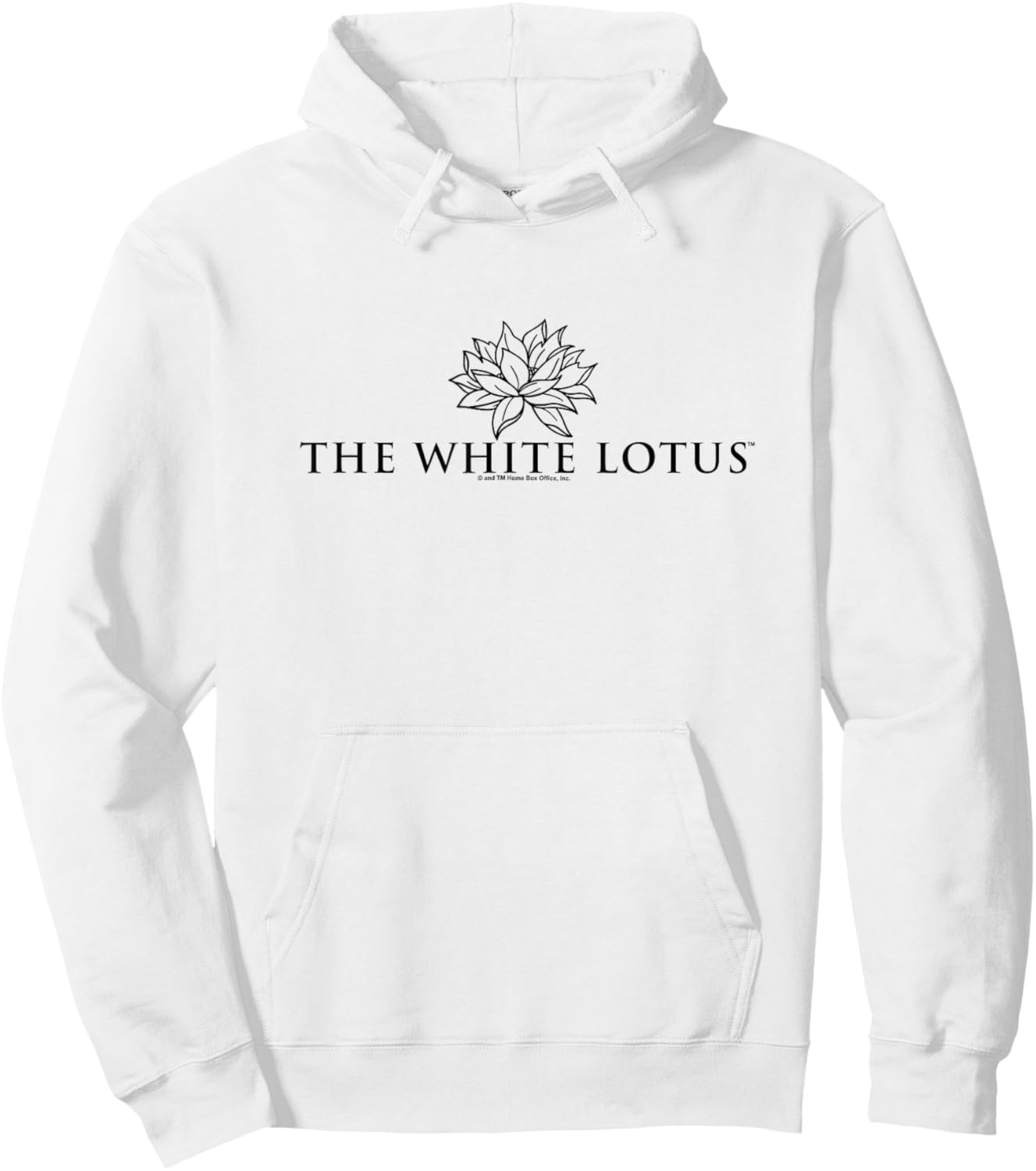 The White Lotus HBO Original Series Logo Lights Hoodie - Hoodie | White