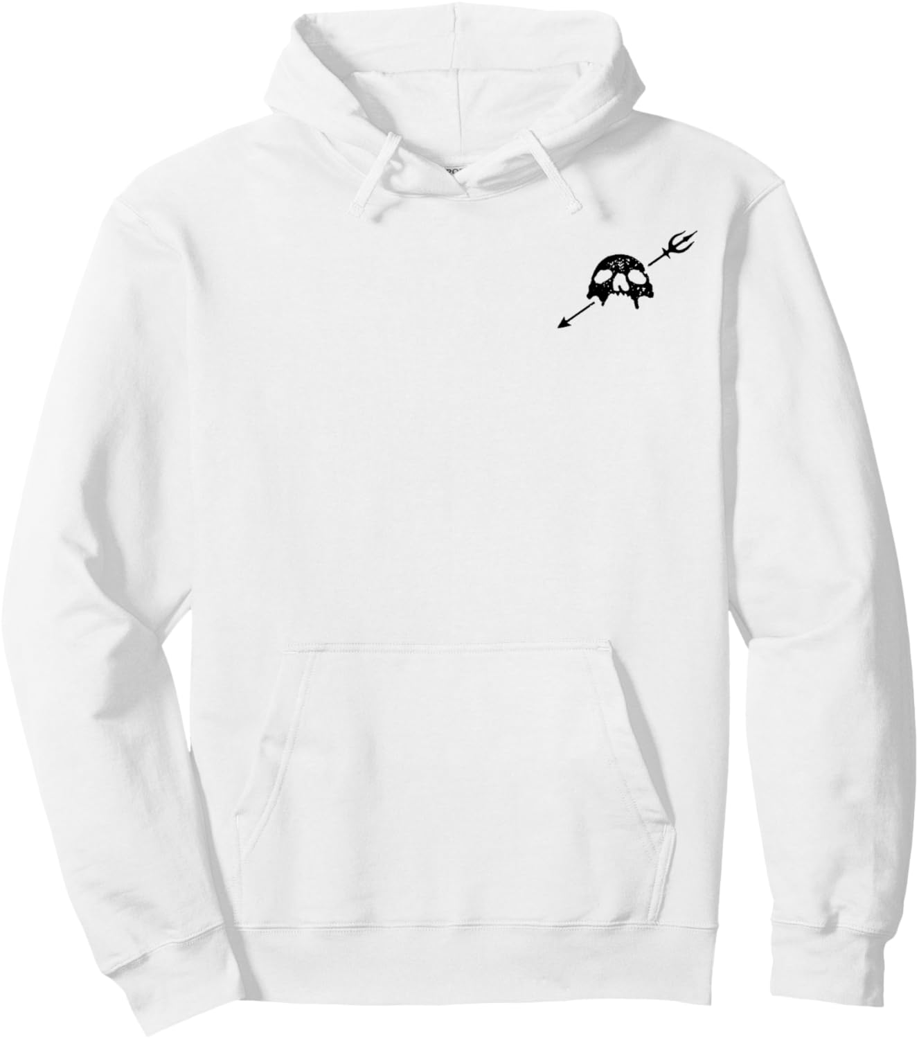 The Devil Whispered I'm Coming for You I Whispered 2 Sides Hoodie - Hoodie | White