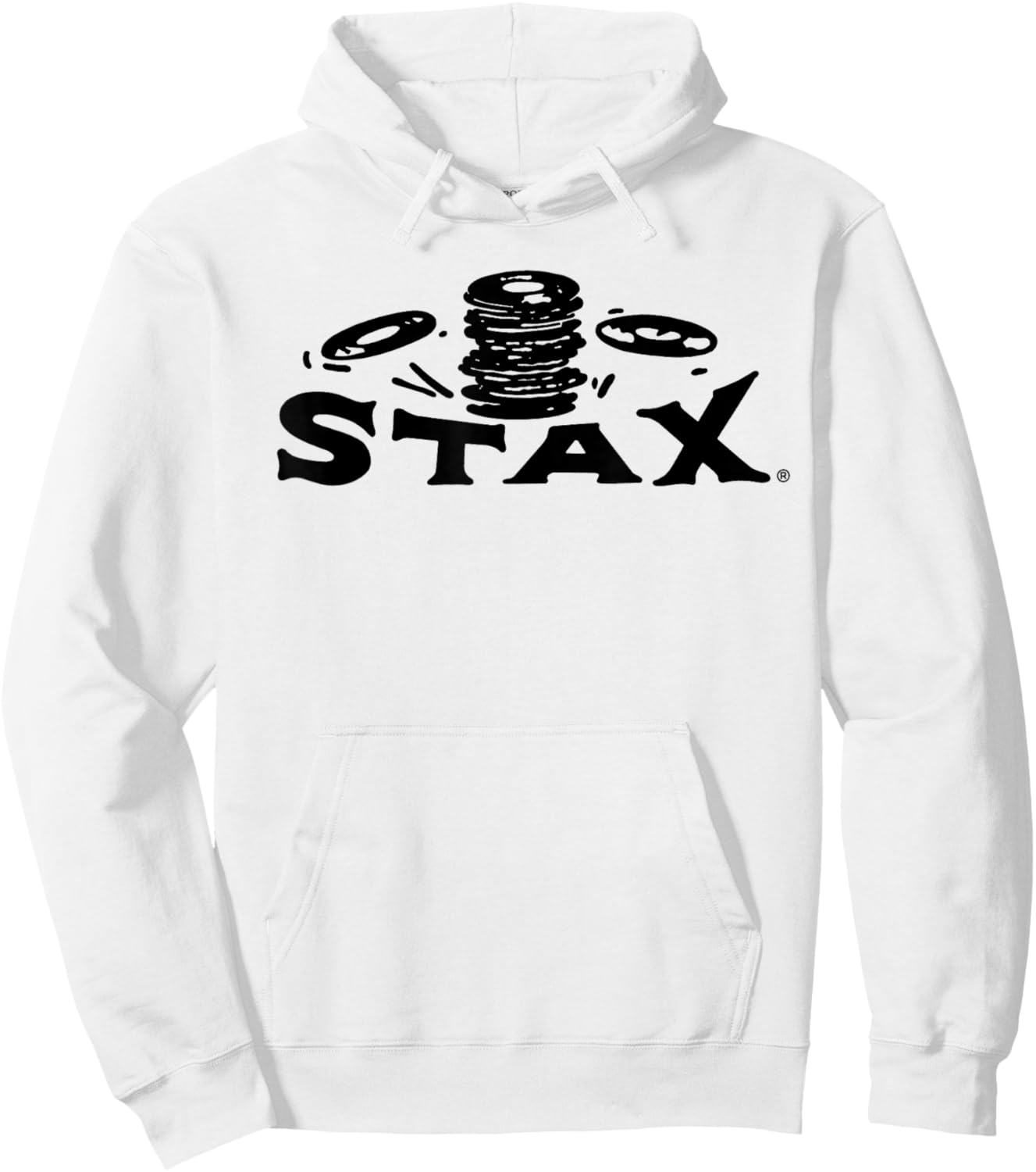 Falling Records Logo Hoodie - Hoodie | White