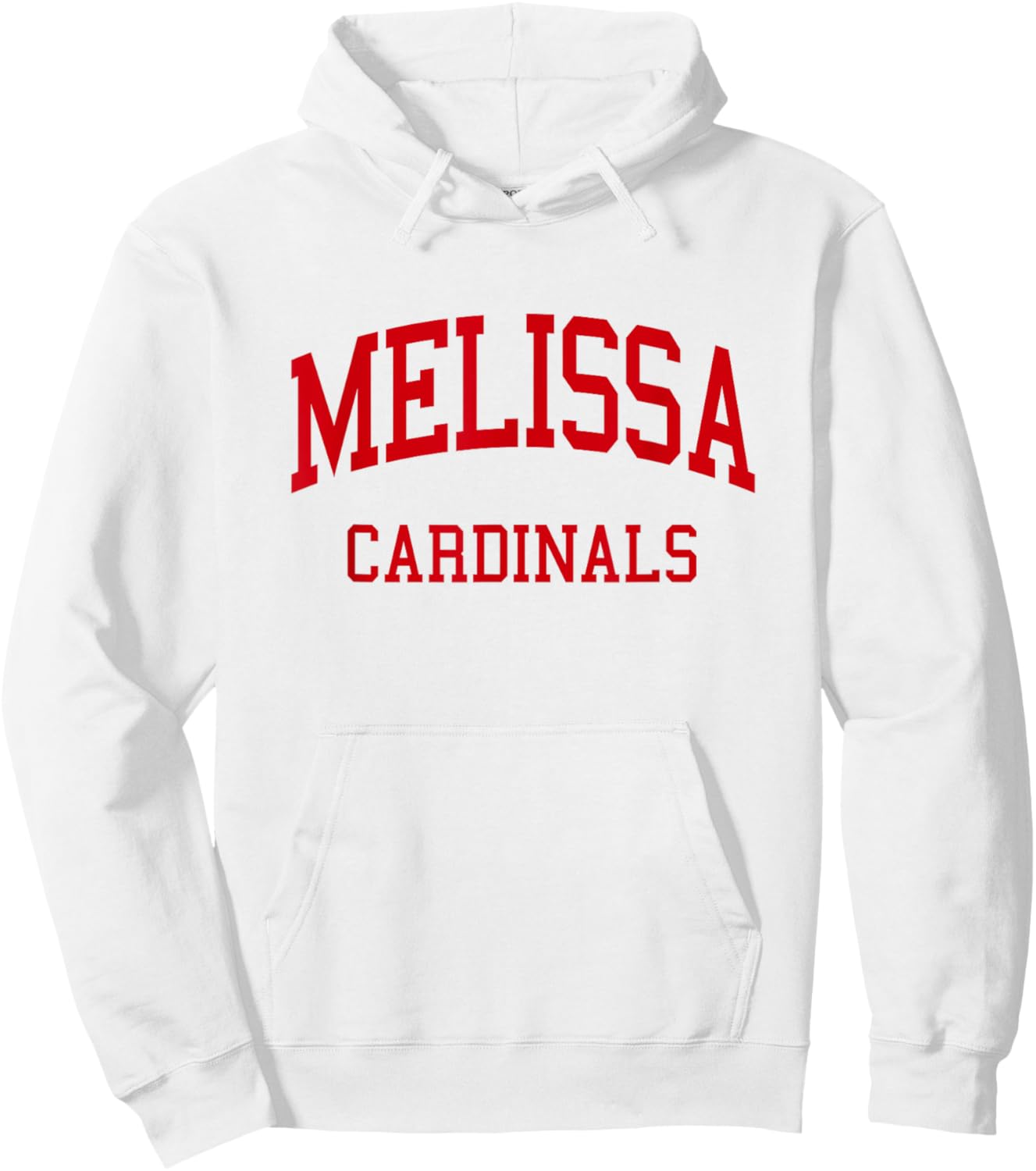 Melissa High School HS Melissa TX Retro Hoodie - Hoodie | White