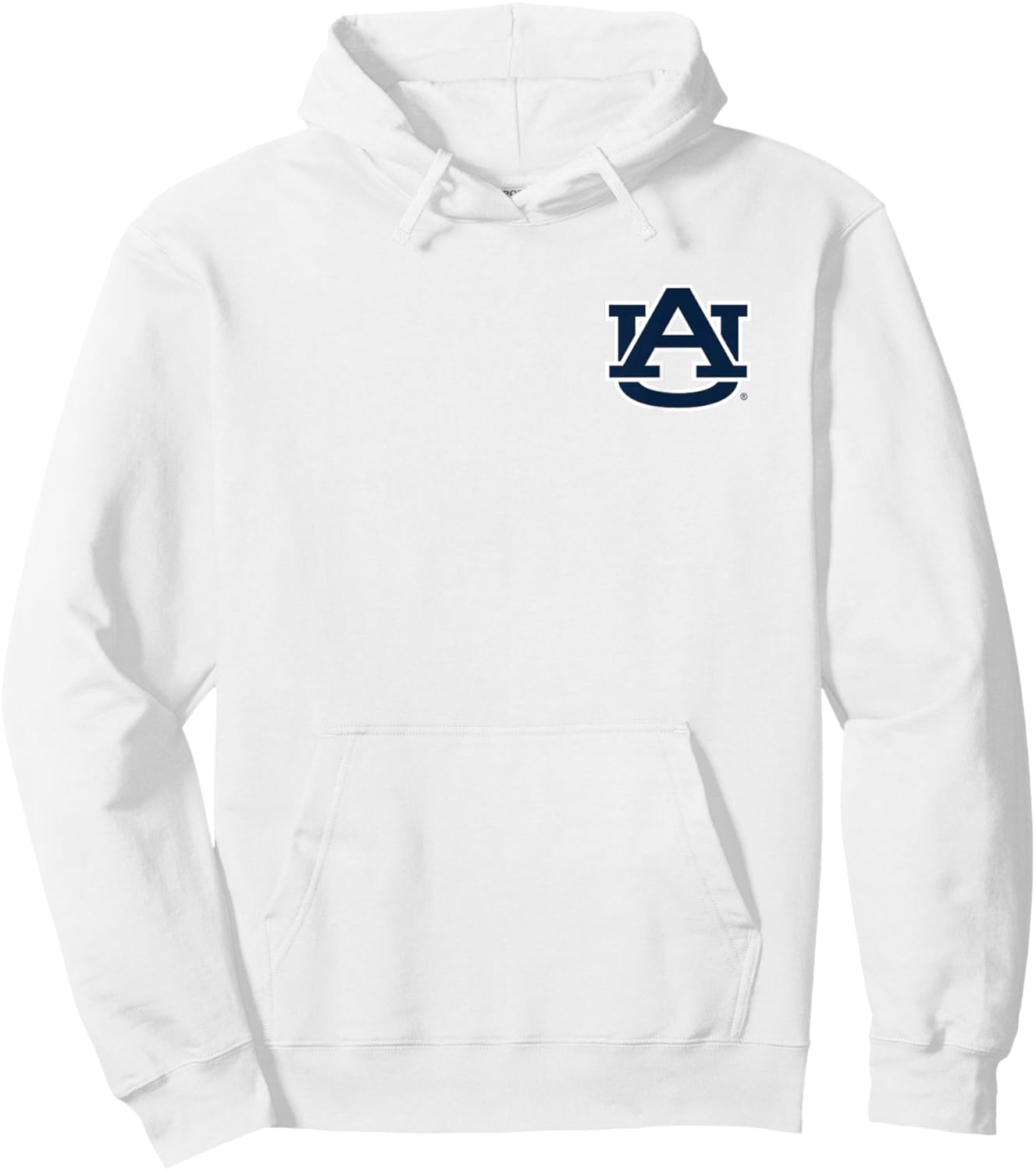 Auburn Tigers Front/Back Orange Officially Licensed Hoodie - Hoodie | White