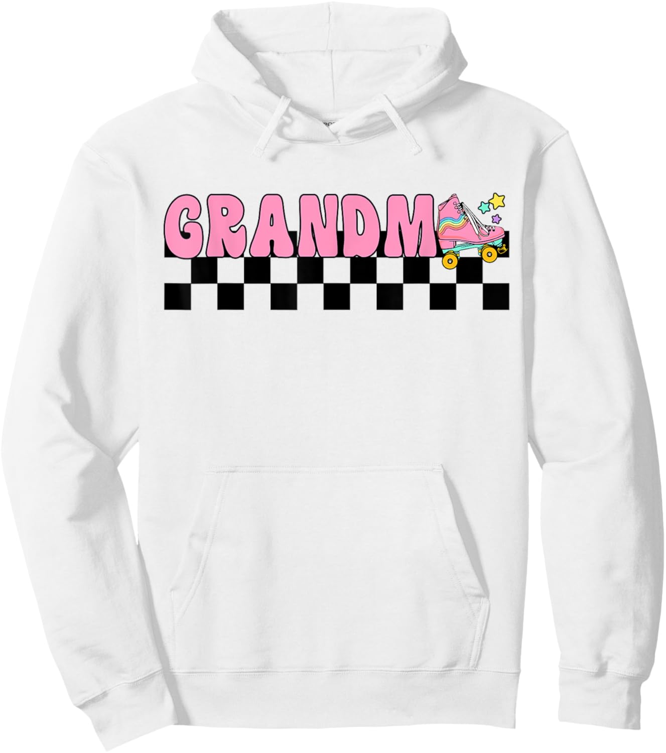 Grandma Rolling Into Birthday Roller Skating Family Matching Hoodie - Hoodie | White