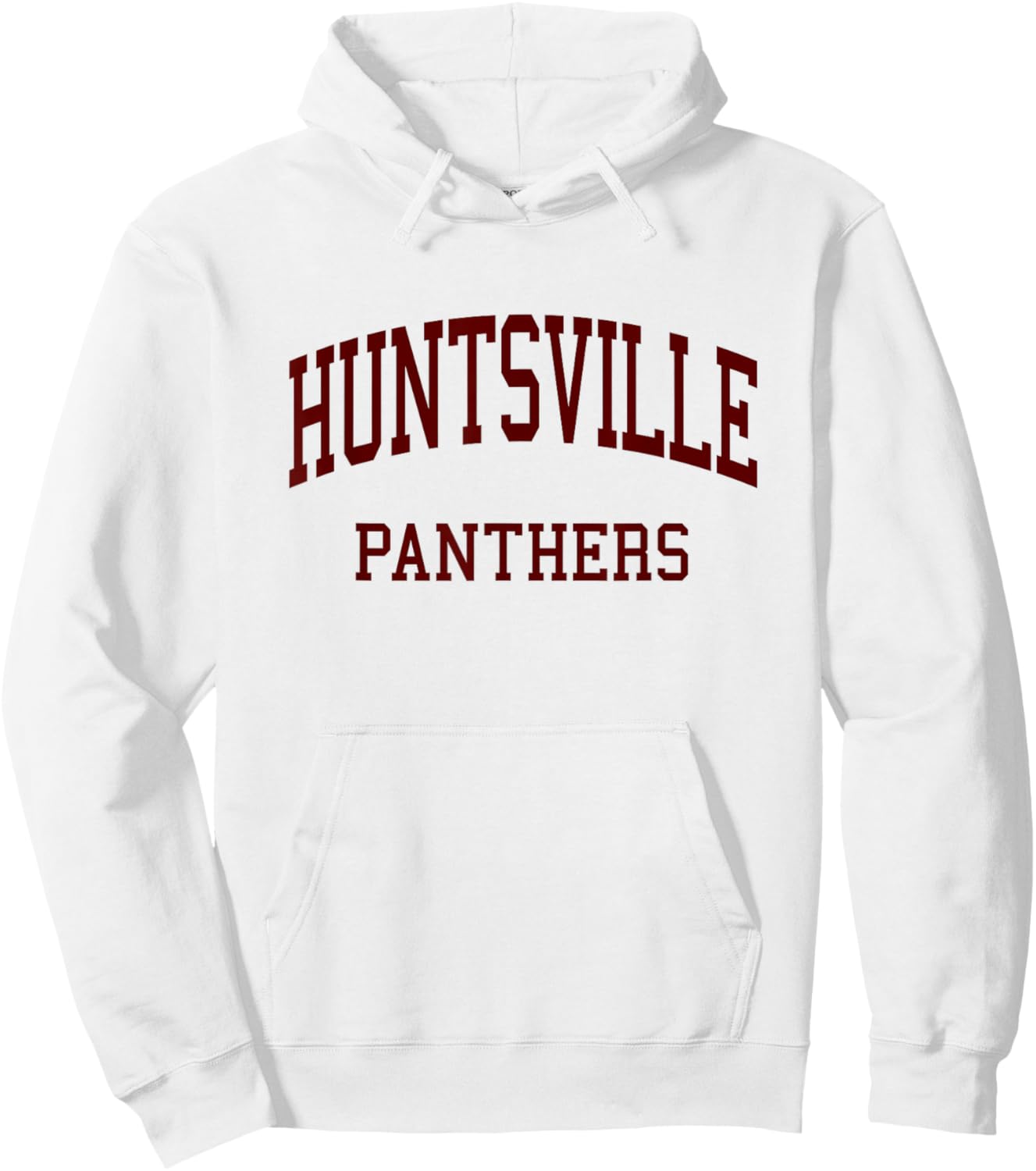 Huntsville High School HS Huntsville AL Retro Hoodie - Hoodie | White