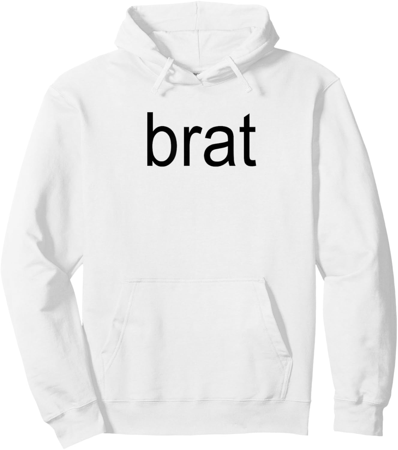Brat Funny Green Summer Girl Hoodie - Hoodie | White