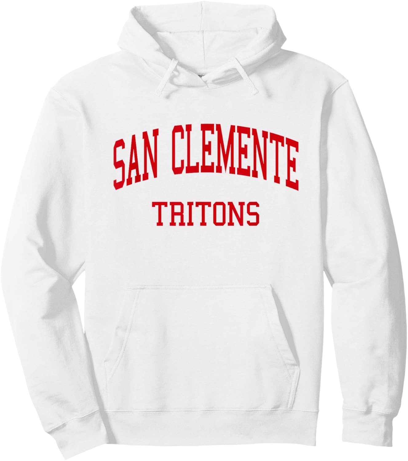San Clemente High School HS San Clemente CA Retro Hoodie - Hoodie | White