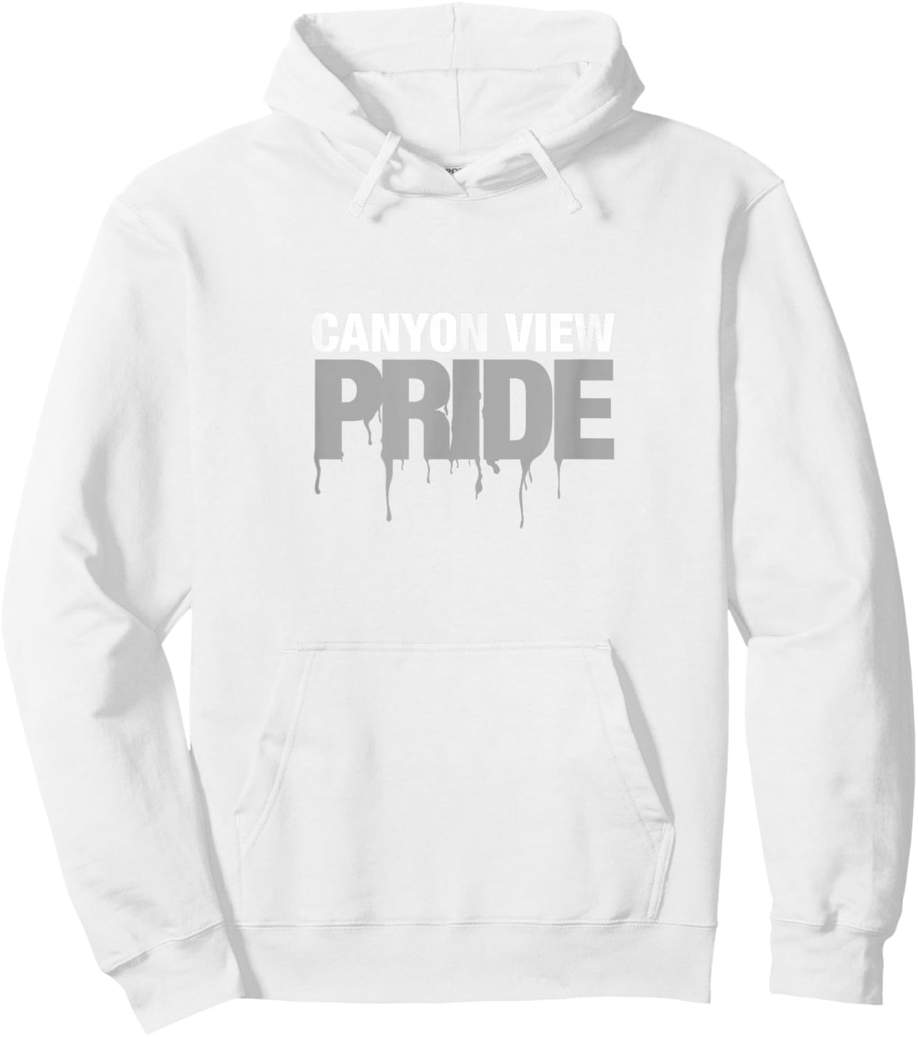 Canyon View High School PRIDE Hoodie - Hoodie | White