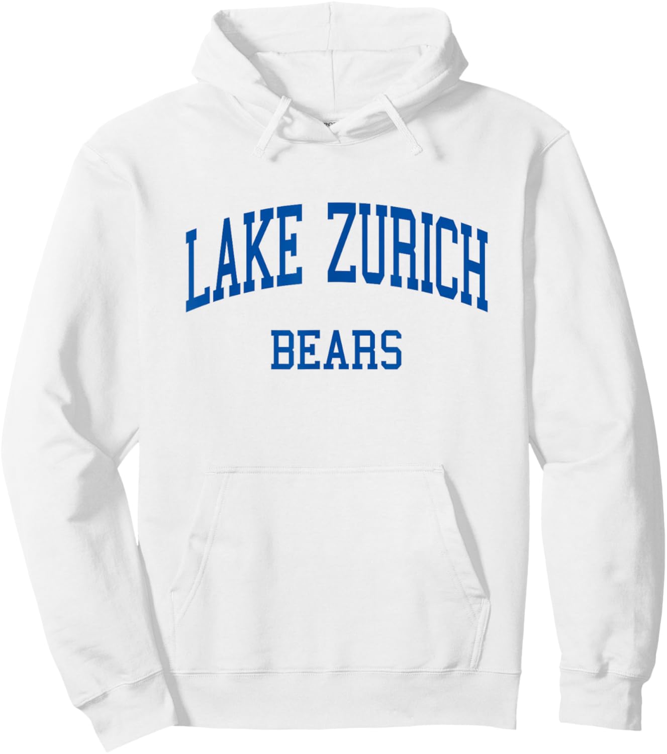 Lake Zurich High School HS Lake Zurich IL Retro Hoodie - Hoodie | White