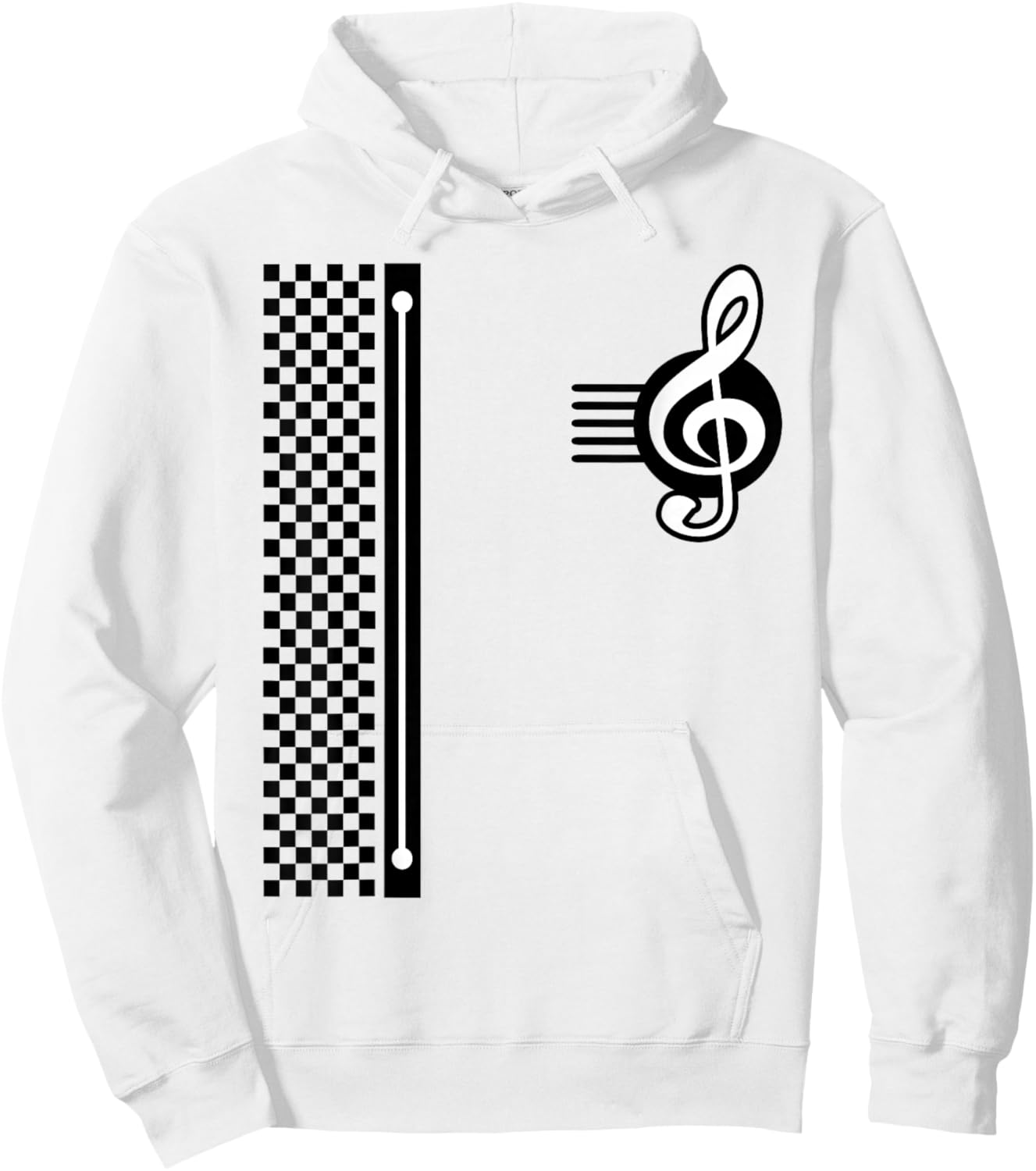 Rockabilly Sock Hop Vintage 50s Outfit Greaser Doo Wop 60s Hoodie - Hoodie | White