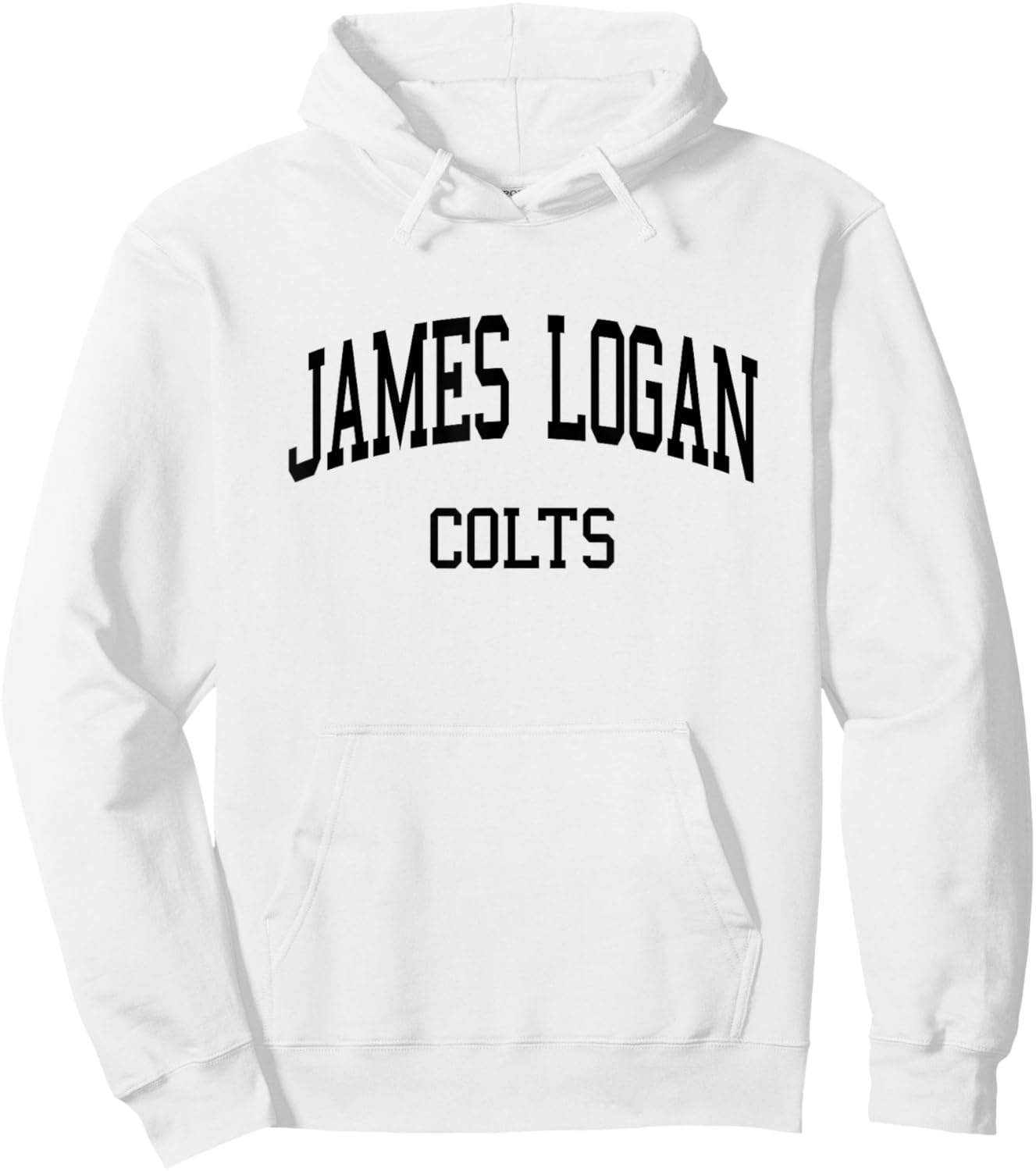 James Logan High School HS Union City CA Retro Hoodie - Hoodie | White