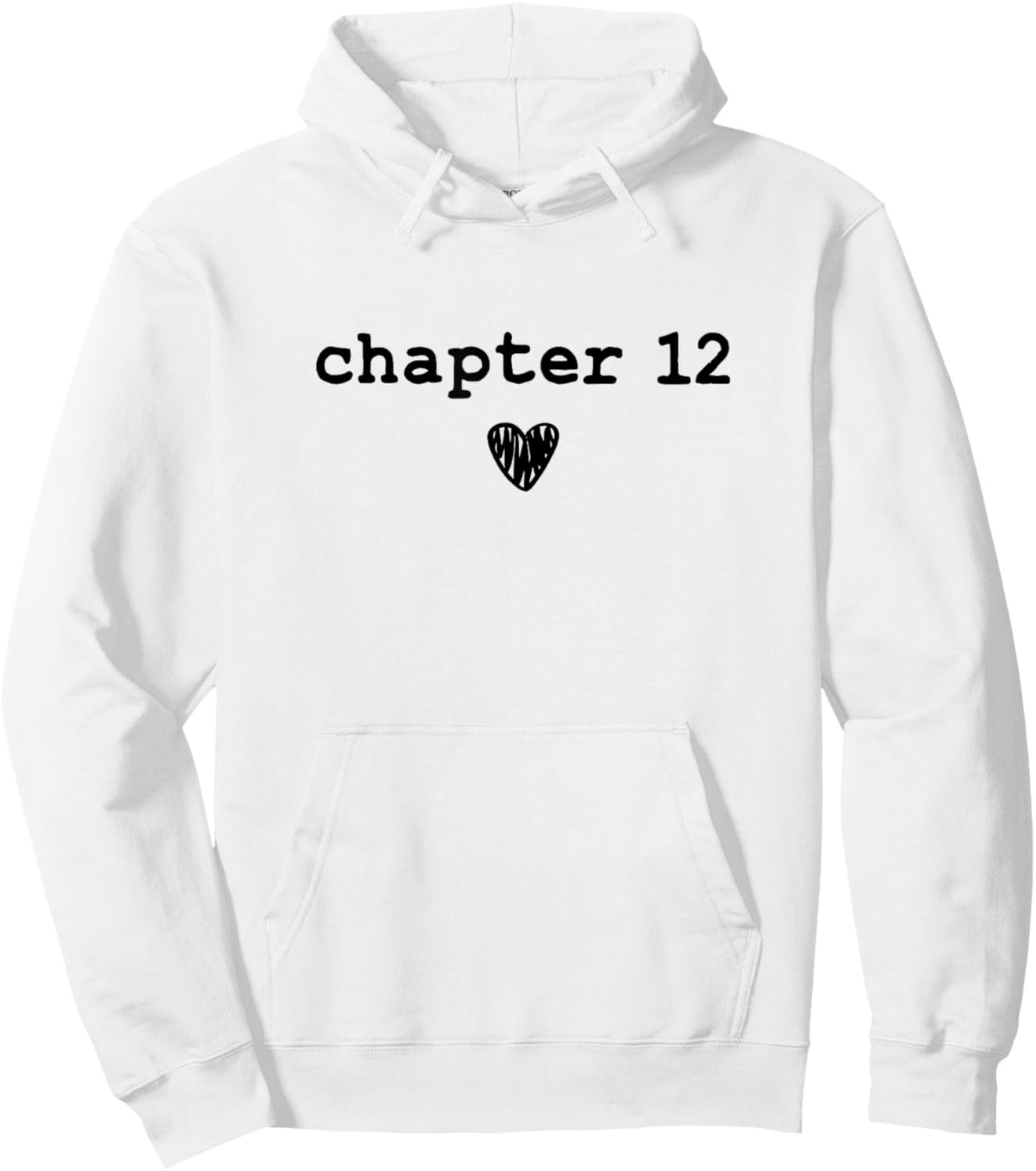 Chapter 12 - Book Lovers Readers & Authors 12th Birthday Hoodie - Hoodie | White