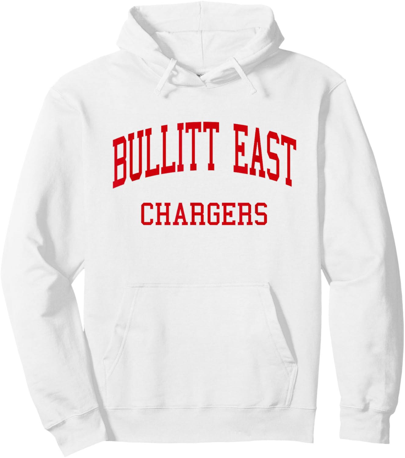 Bullitt East High School HS Mount Washington KY Retro Hoodie - Hoodie | White