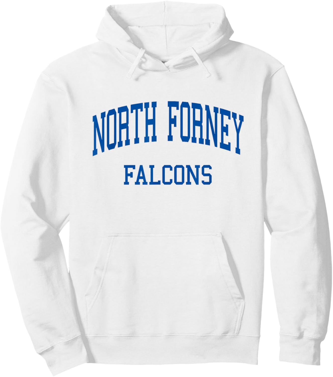 North Forney High School HS Forney TX Retro Hoodie - Hoodie | White