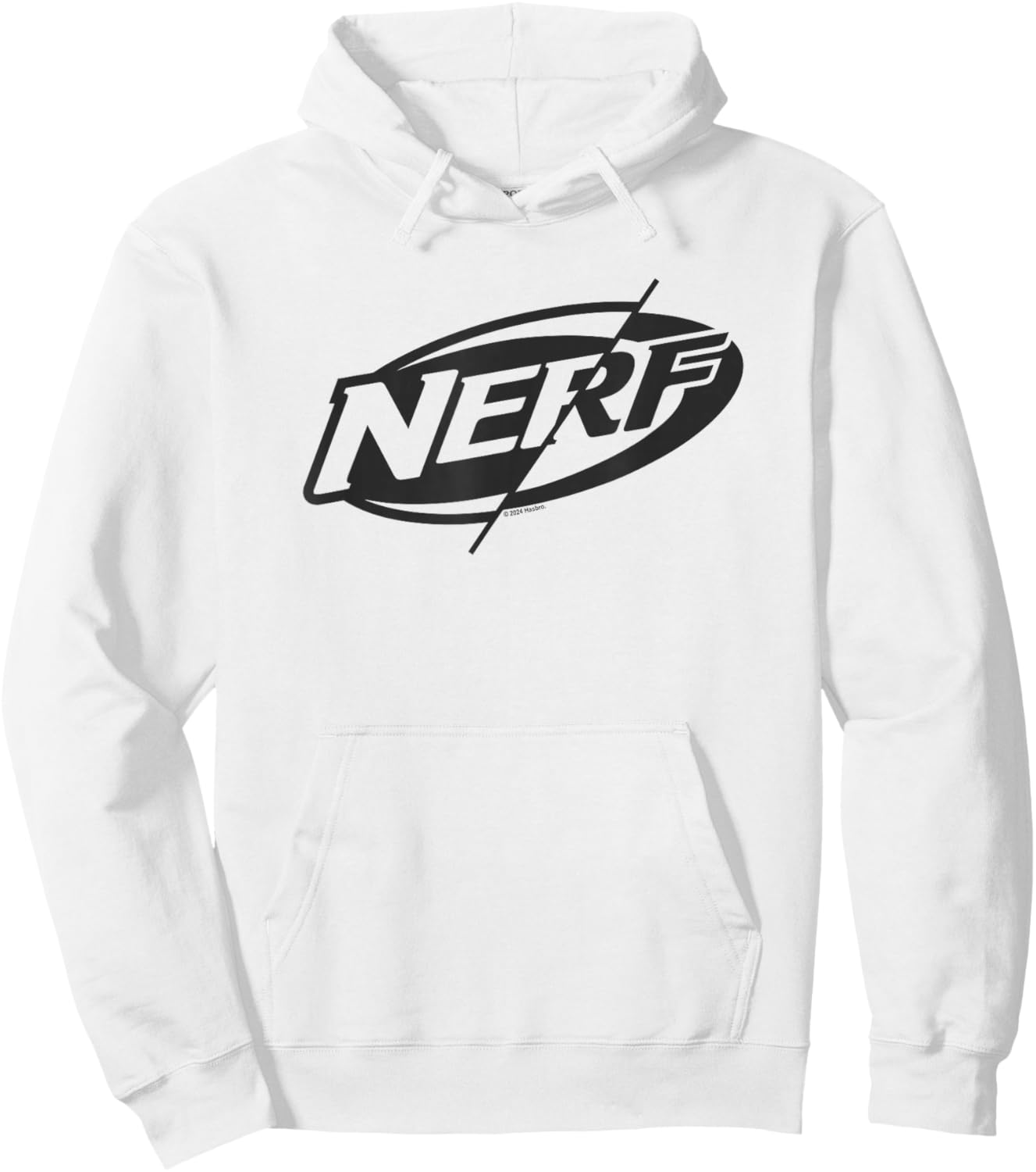 Nerf Spliced Logo Hoodie - Hoodie | White