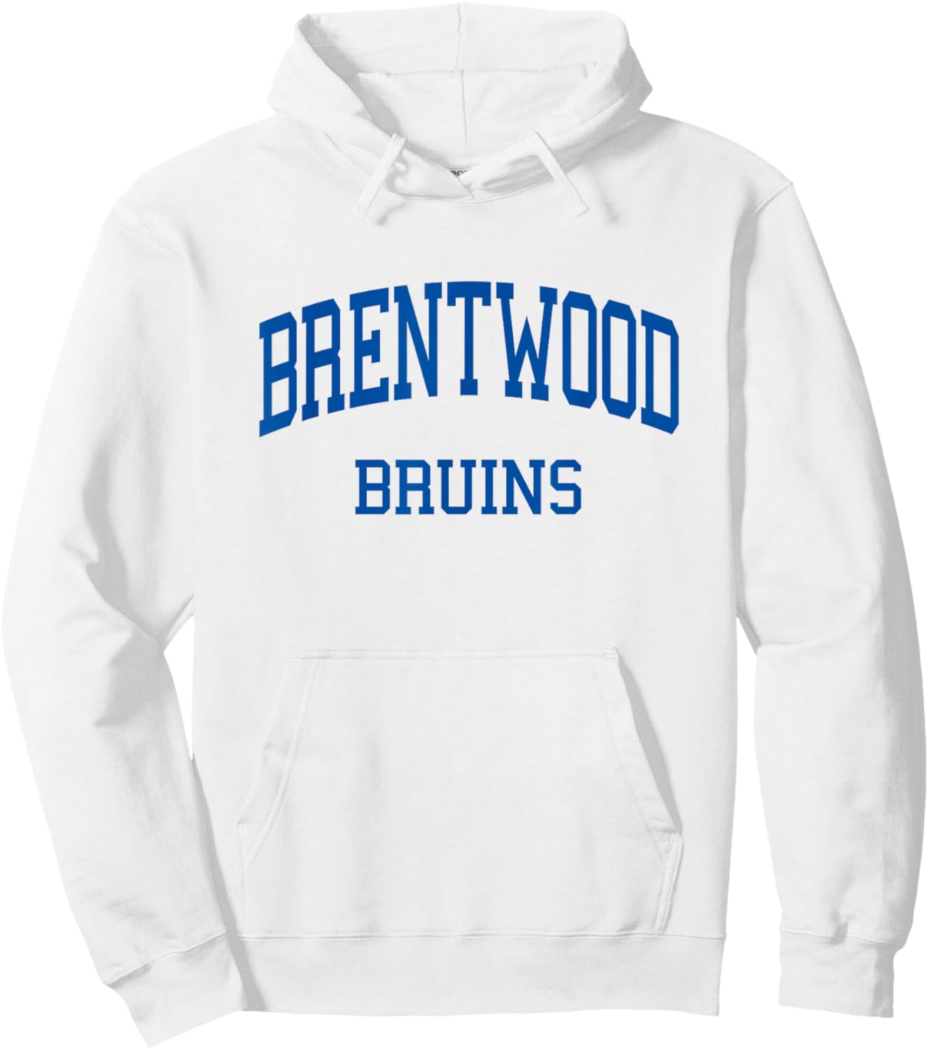 Brentwood High School HS Brentwood TN Retro Hoodie - Hoodie | White