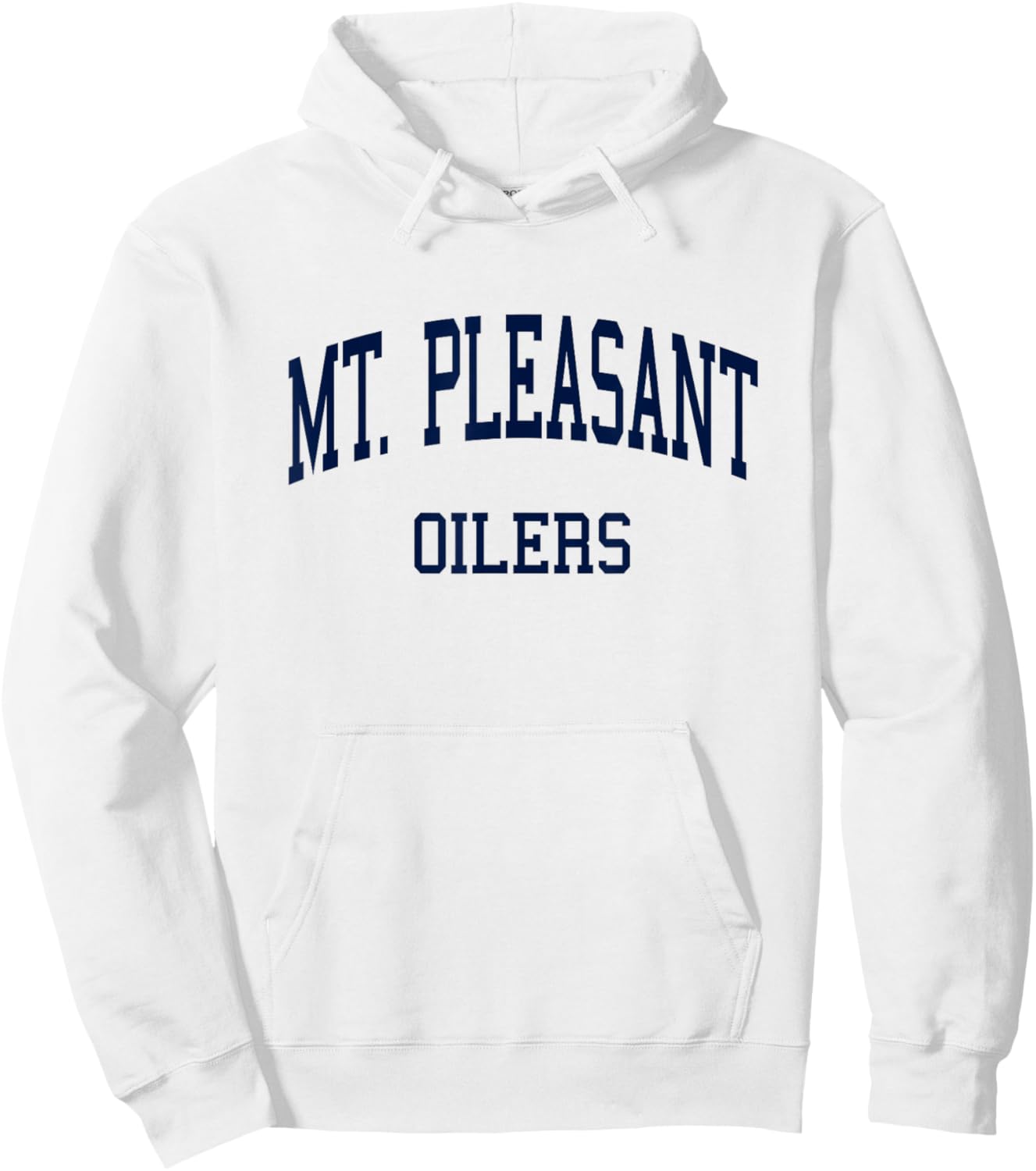 Mt. Pleasant High School HS Mount Pleasant MI Retro Hoodie - Hoodie | White