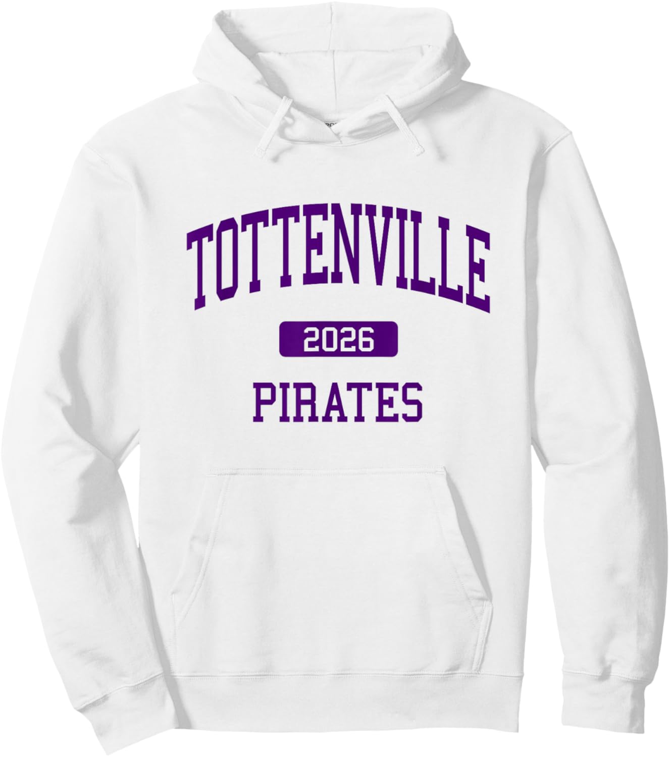 Tottenville High School Class of 2026 Staten Island NY Hoodie - Hoodie | White