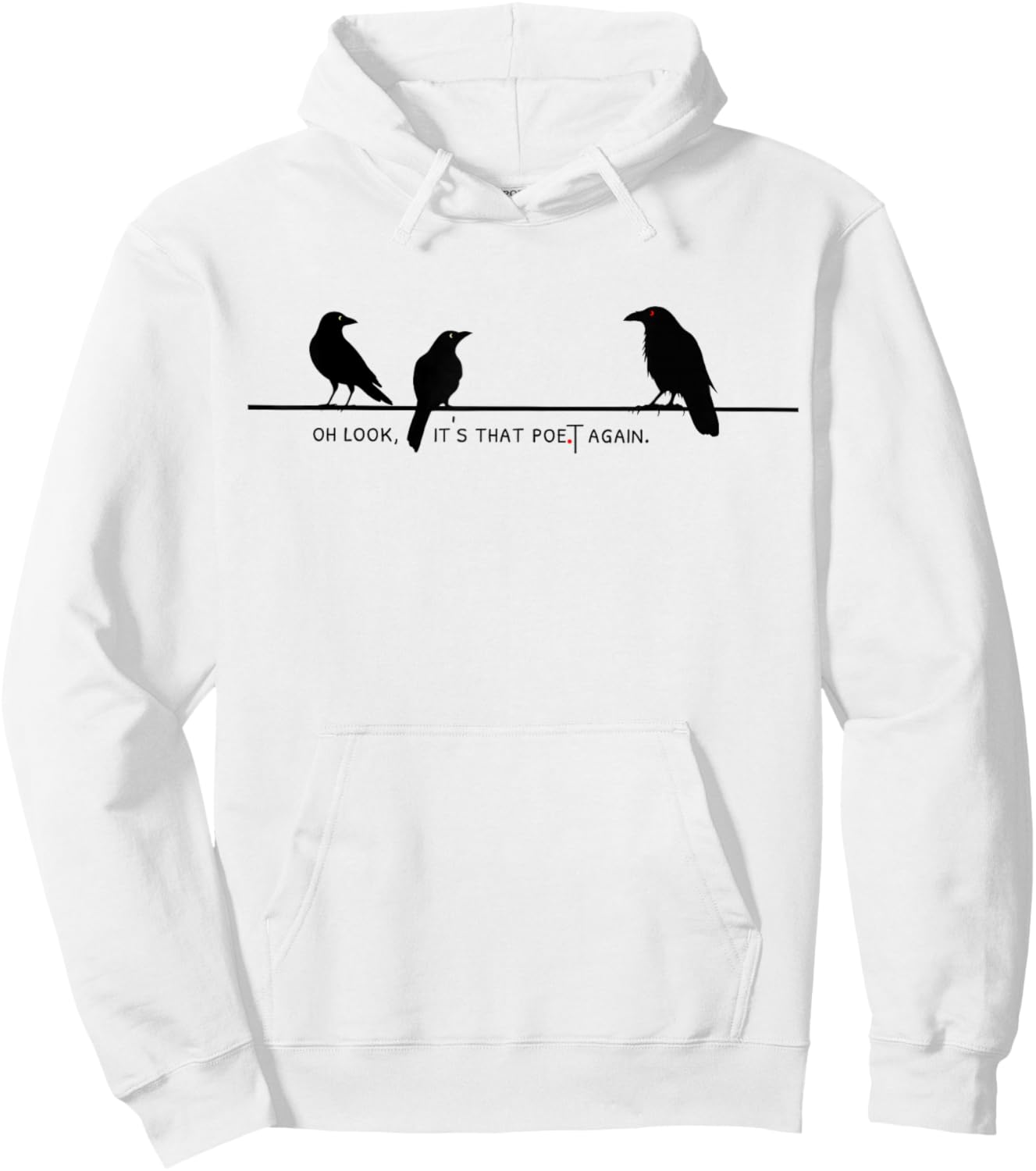 The Fallen Crow Hoodie - Hoodie | White