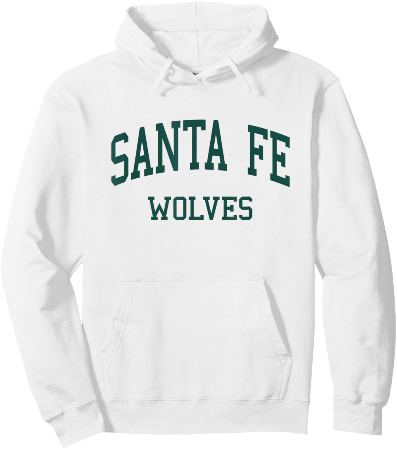 Santa Fe High School HS Edmond OK Retro Hoodie - Hoodie | White