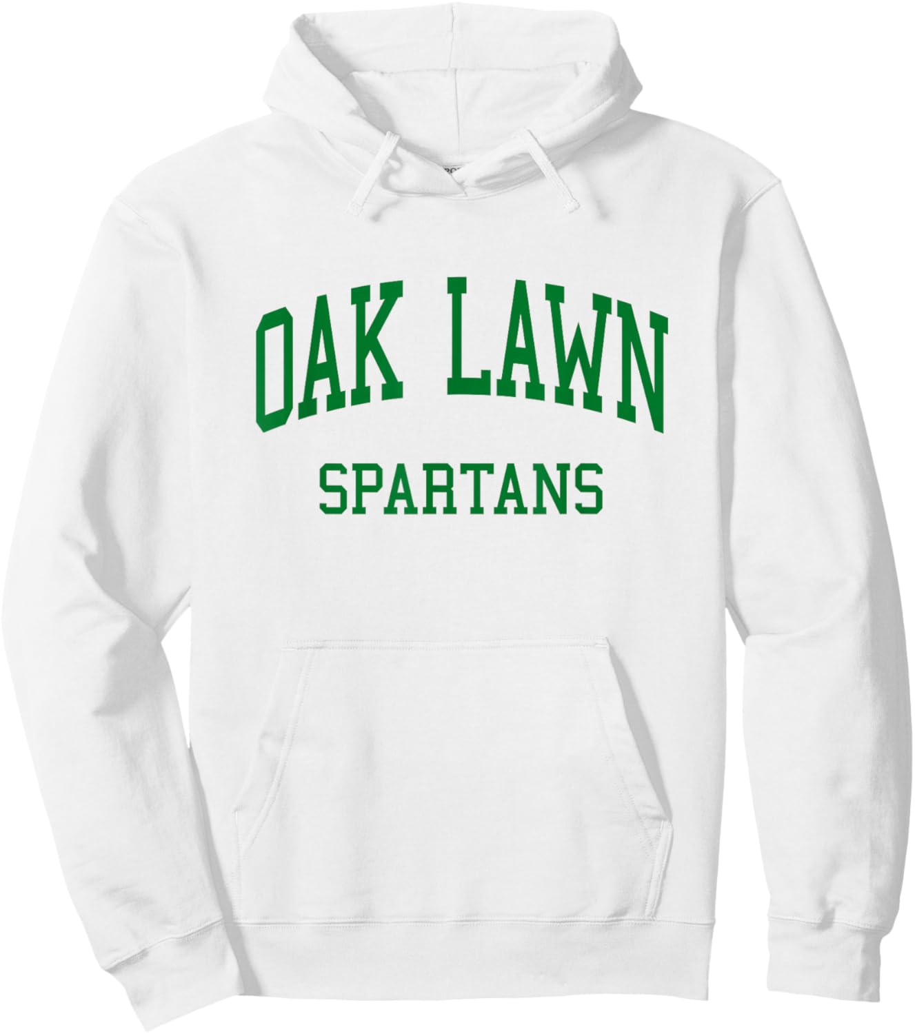 Oak Lawn High School HS Oak Lawn IL Retro Hoodie - Hoodie | White