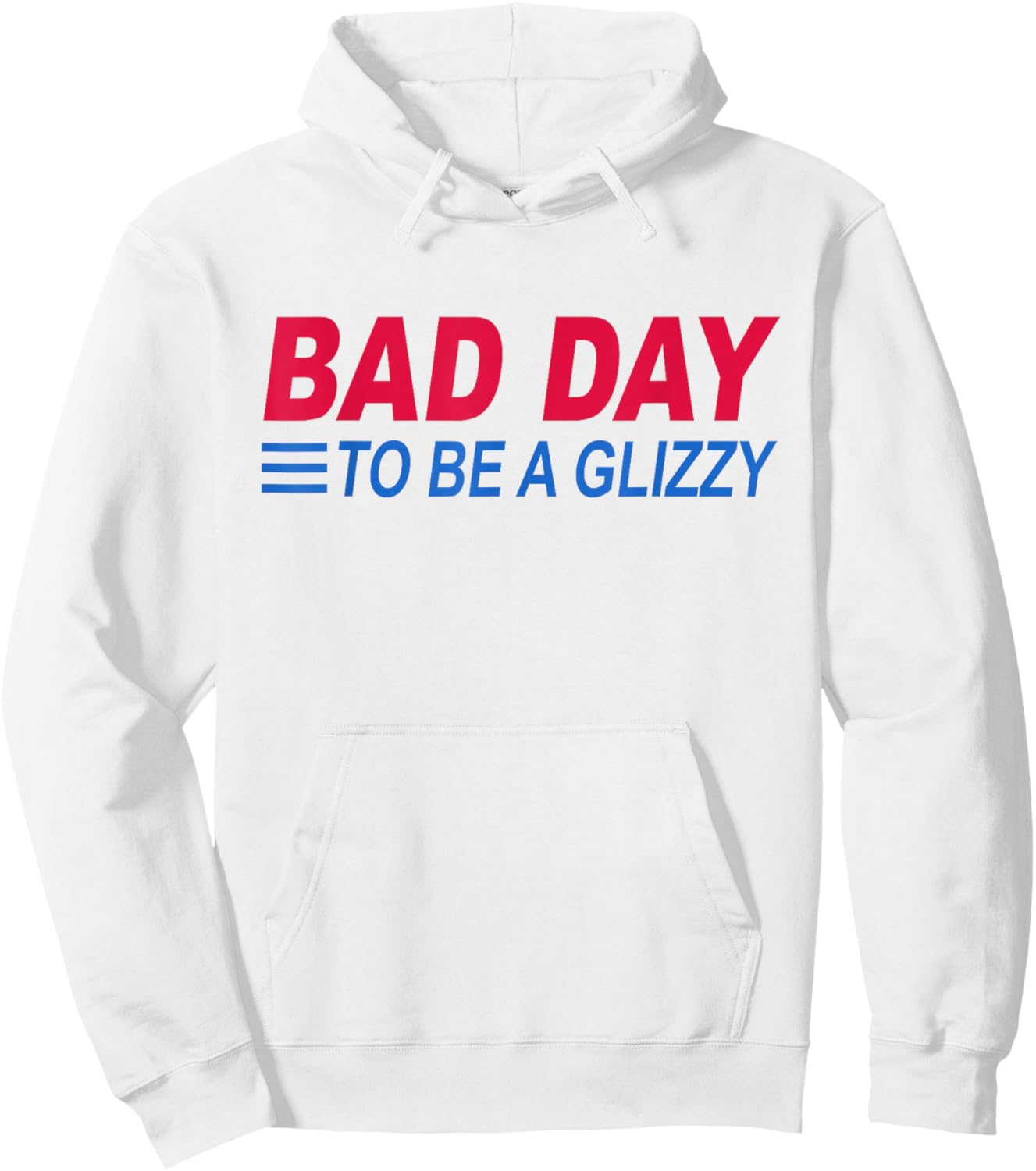 Bad Day To Be A Glizzy Funny 4th Of July Women Men Hotdog Hoodie - Hoodie | White