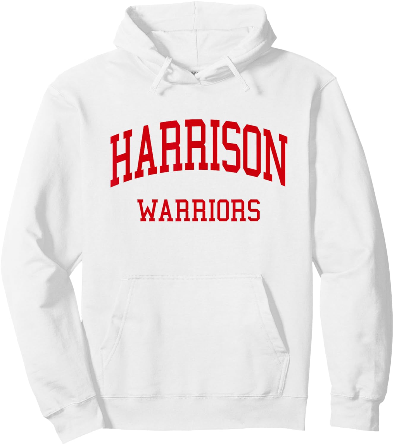 Harrison High School HS Evansville in Retro Hoodie - Hoodie | White
