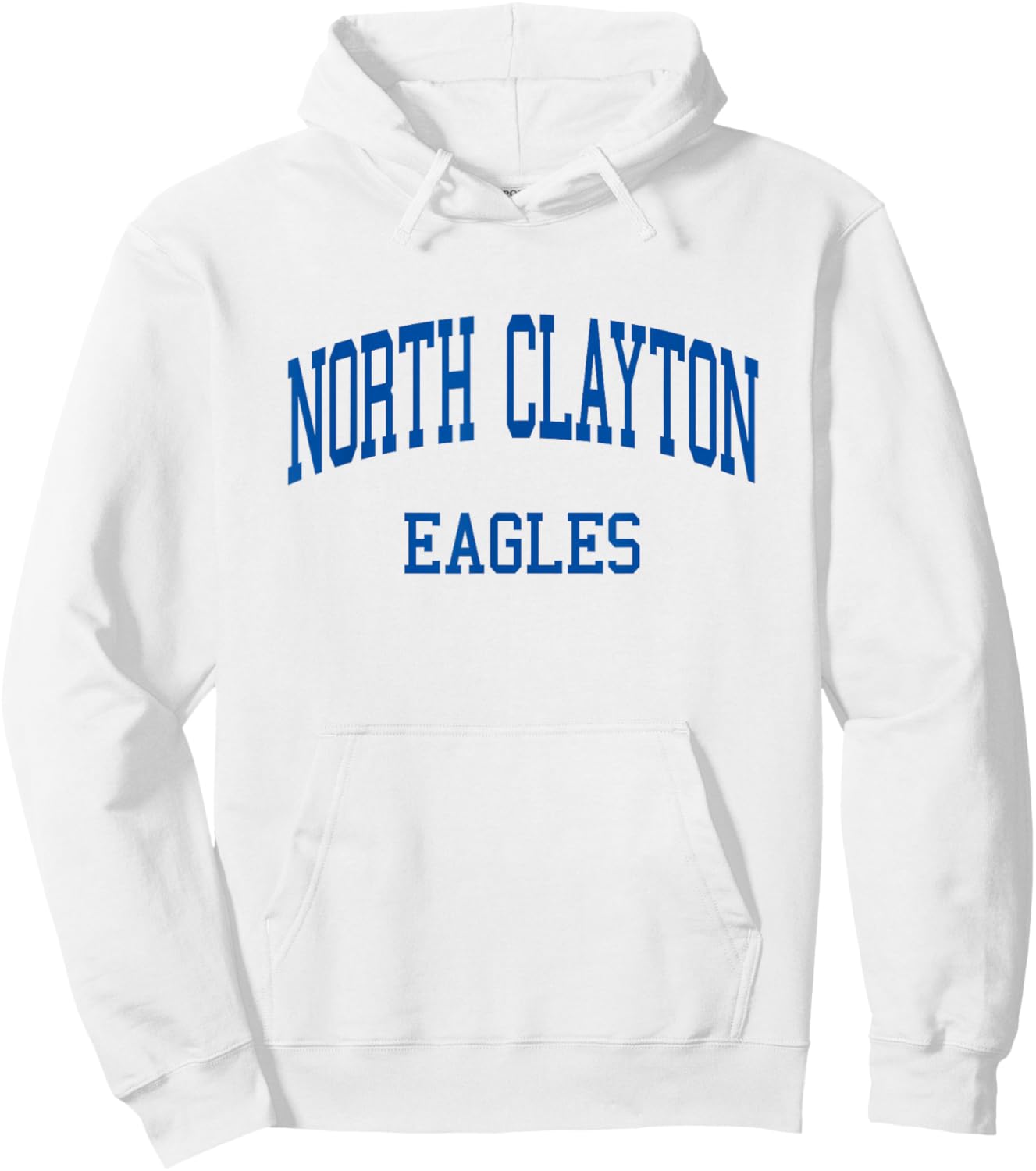 North Clayton High School HS College Park GA Retro Hoodie - Hoodie | White