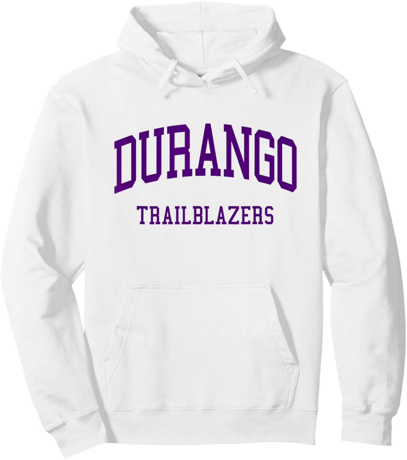 Durango High School HS Las Vegas NV Retro Hoodie - Hoodie | White