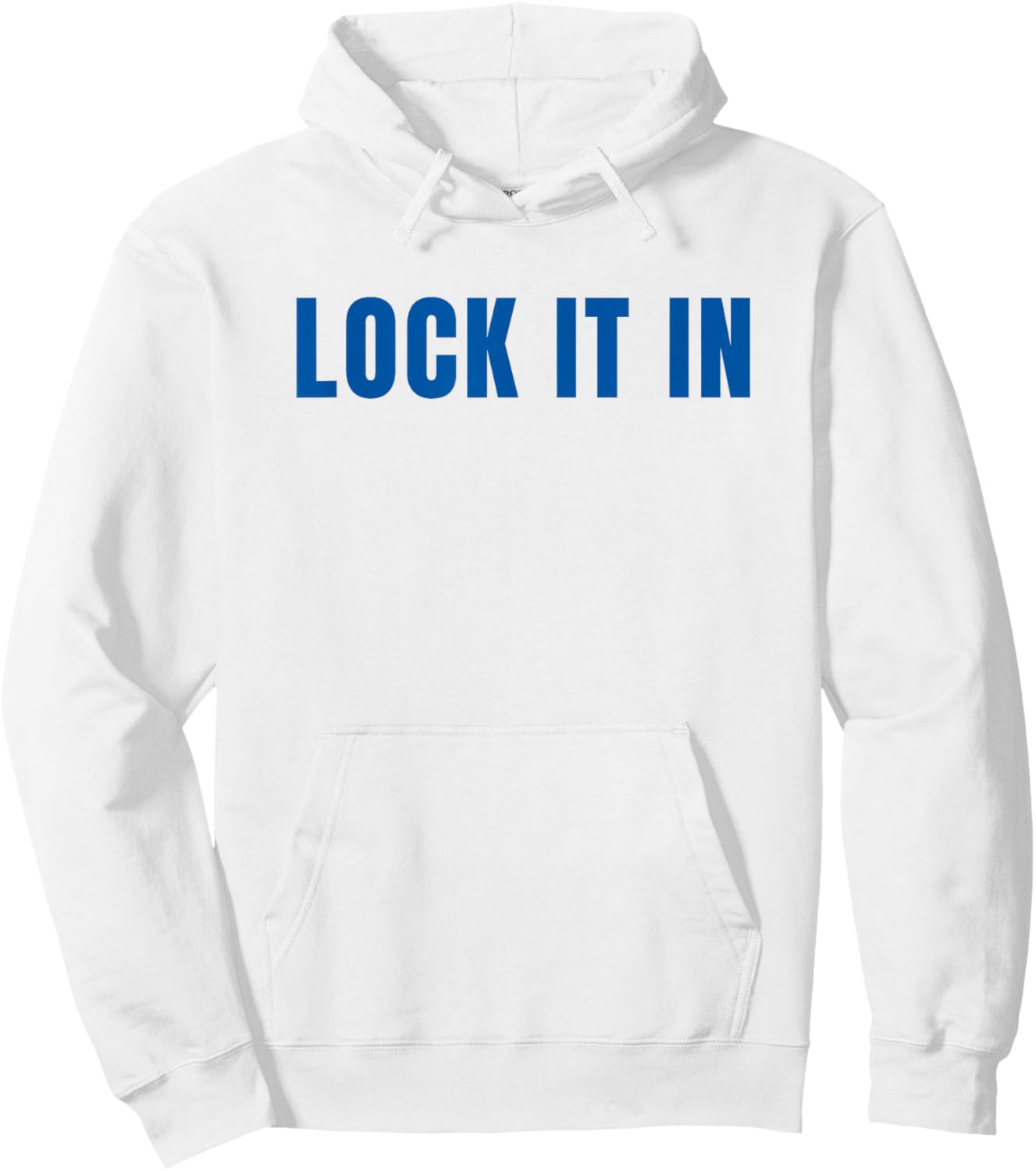 Lock It in Hoodie - Hoodie | White