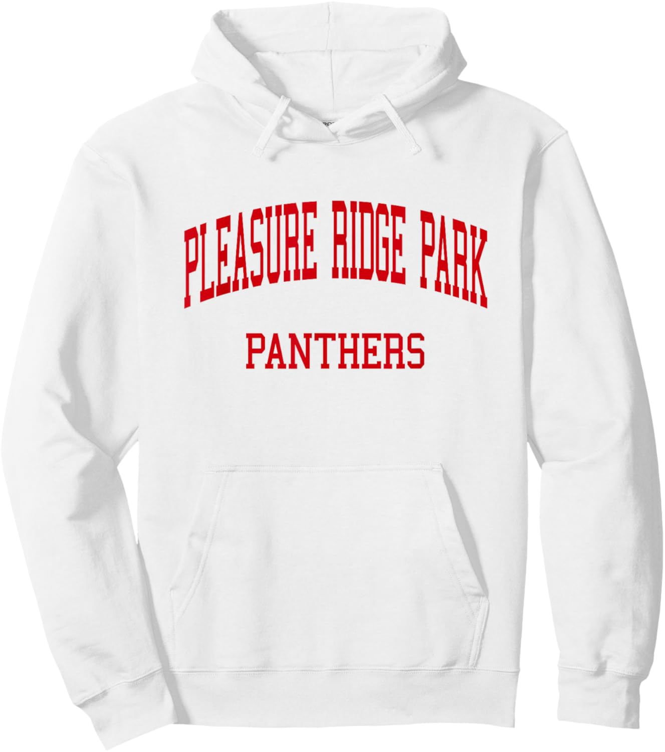Pleasure Ridge Park High School HS Louisville KY Retro Hoodie - Hoodie | White