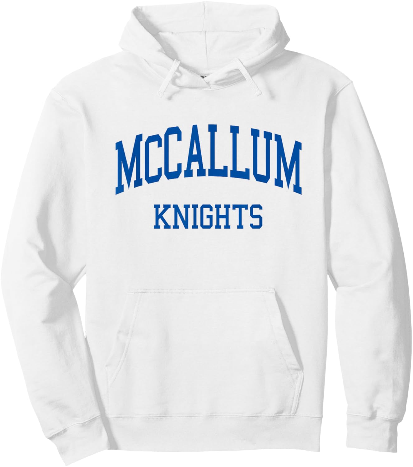 McCallum High School HS Austin TX Retro Hoodie - Hoodie | White