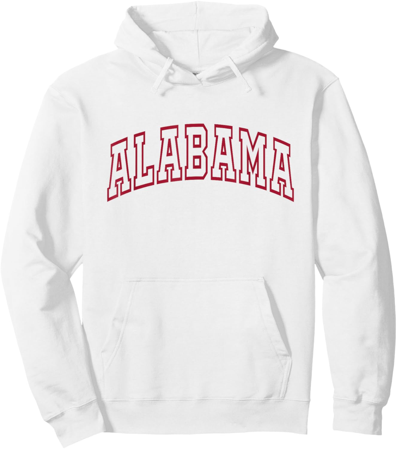 ALABAMA - Throwback Design - Classic Hoodie - Hoodie | White