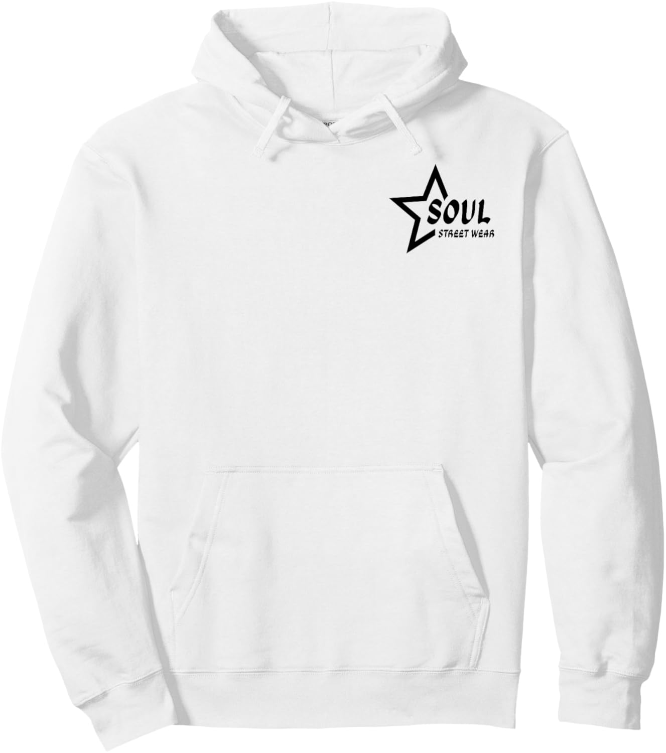 Soul front/back Hoodie - Hoodie | White