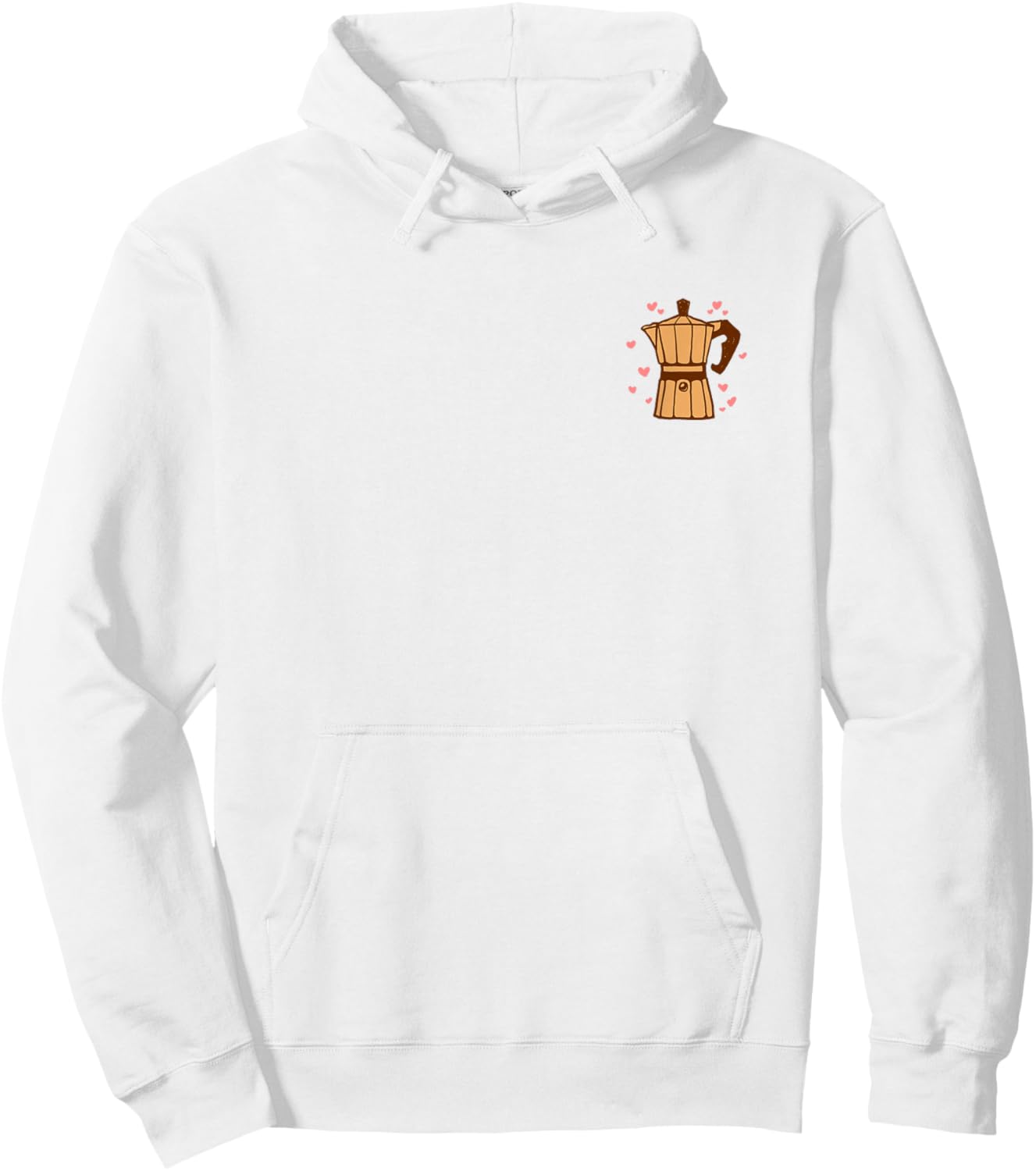 Kaffee Cafe Espressokocher Kaffeekanne Espresso Bialetti Hoodie - Hoodie | White