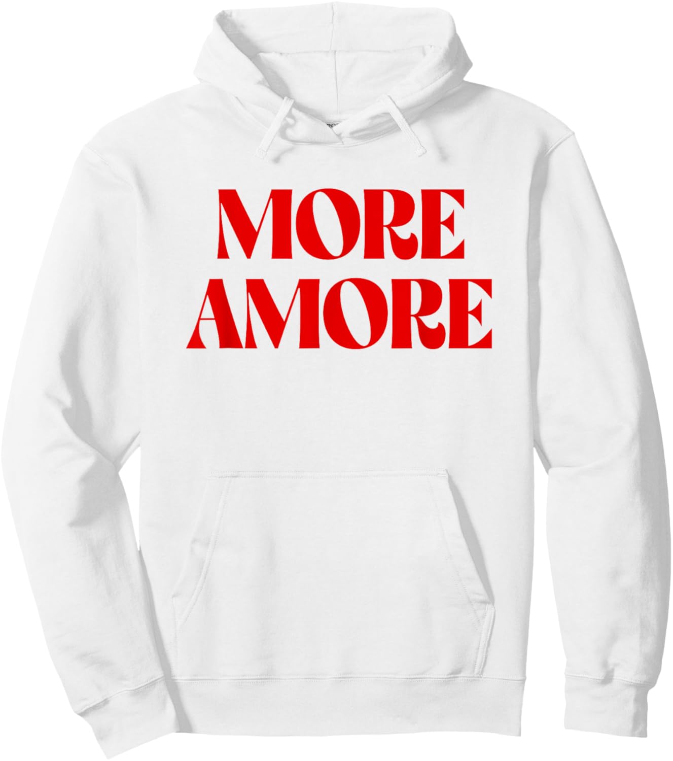 More Amore X Mehr Liebe Selflove Selbstliebe Liebe Italia Hoodie - Hoodie | White
