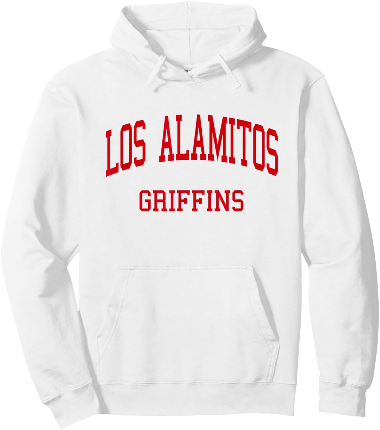 Los Alamitos High School HS Los Alamitos CA Retro Hoodie - Hoodie | White