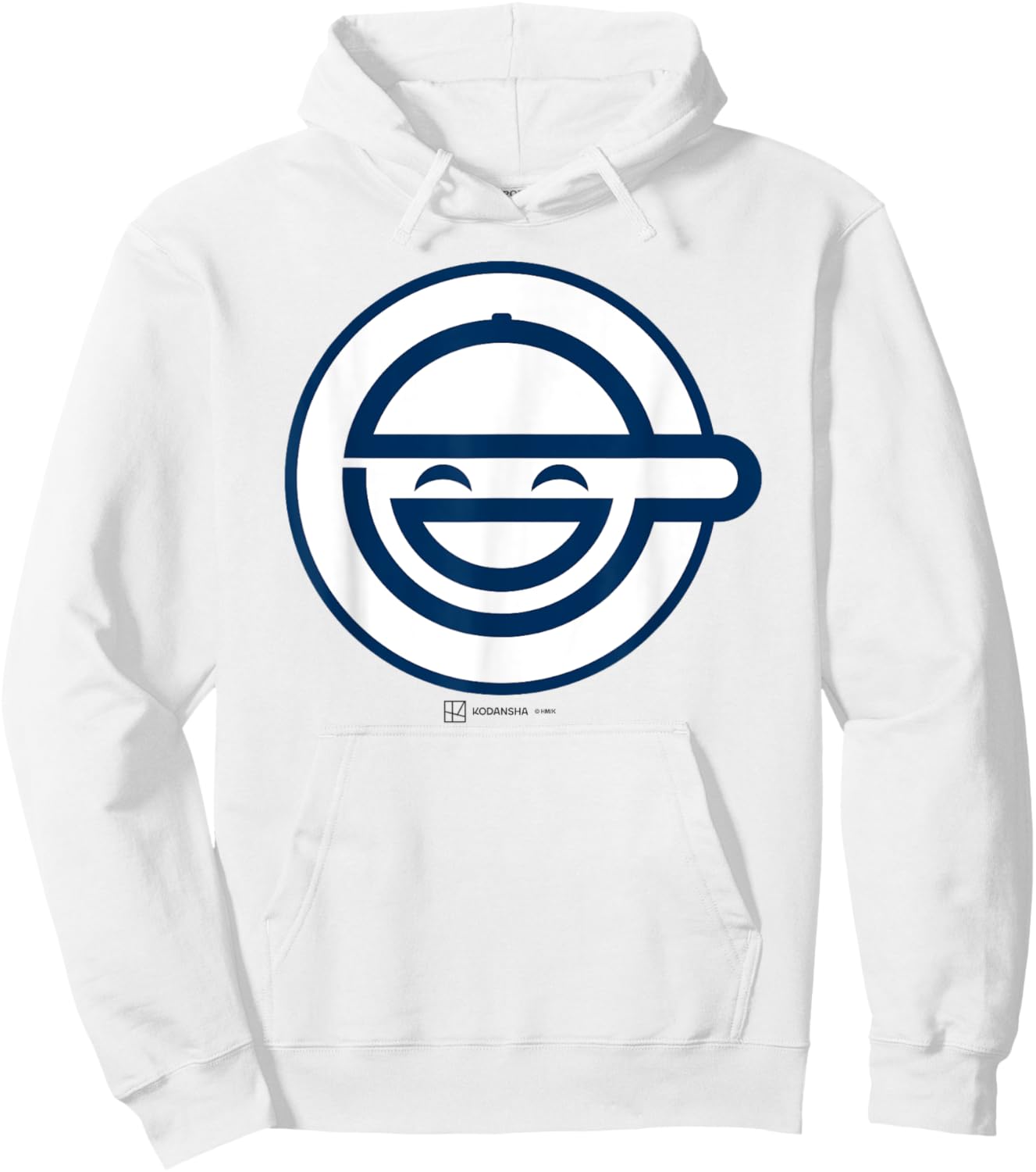 Ghost in The Shell Stand Alone Complex The Laughing Man Logo Hoodie - Hoodie | White