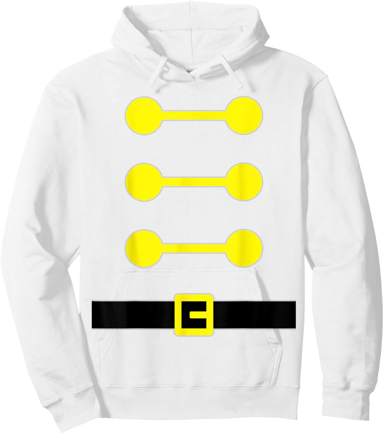 Toy Soldier Nutcracker uniform costume Adult Kids Men Women Hoodie - Hoodie | White