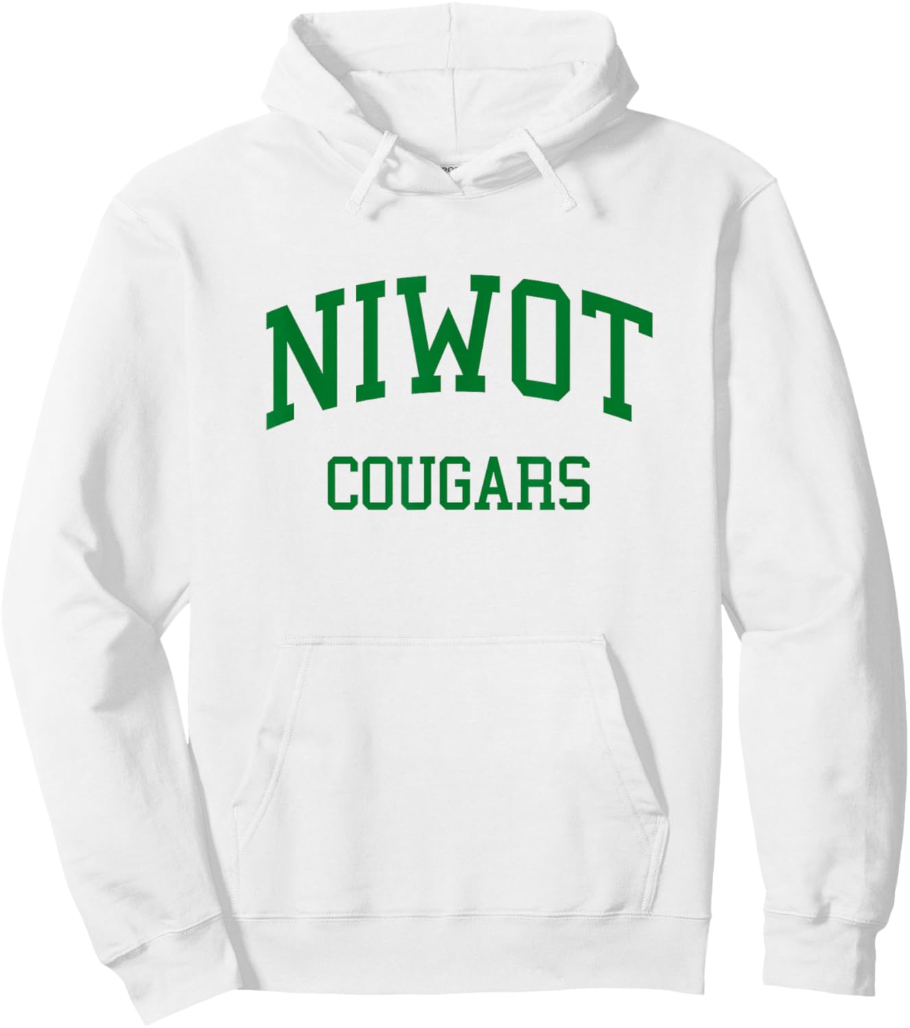 Niwot High School HS Niwot CO Retro Hoodie - Hoodie | White