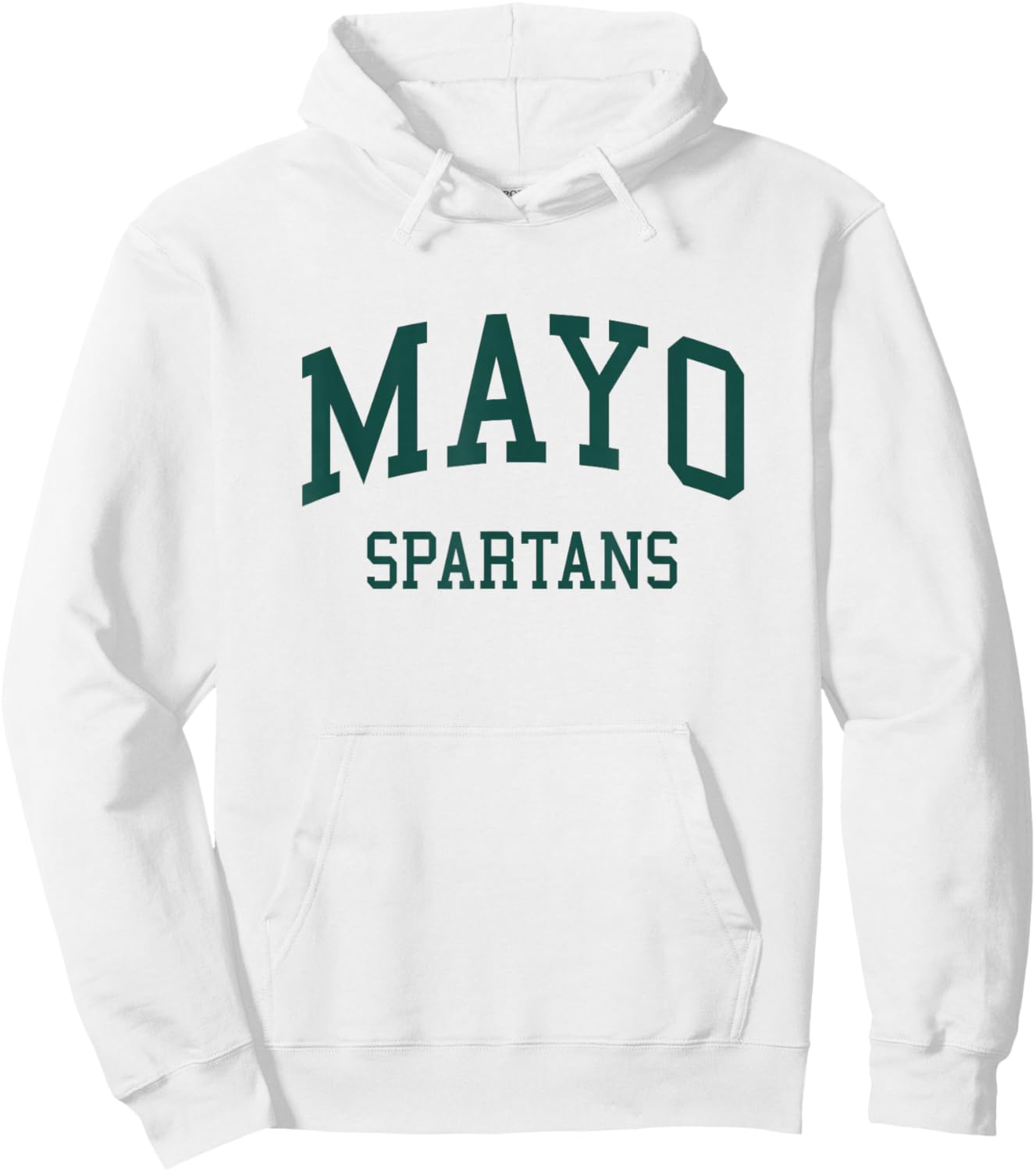 Mayo High School HS Rochester MN Retro Hoodie - Hoodie | White