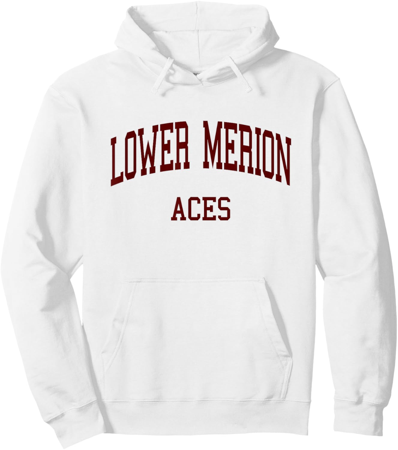 Lower Merion High School HS Ardmore PA Retro Hoodie - Hoodie | White