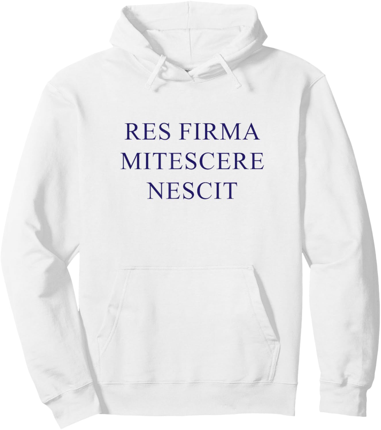 American Flyers "Res Firma Mitescere Nescit" Hoodie - Hoodie | White