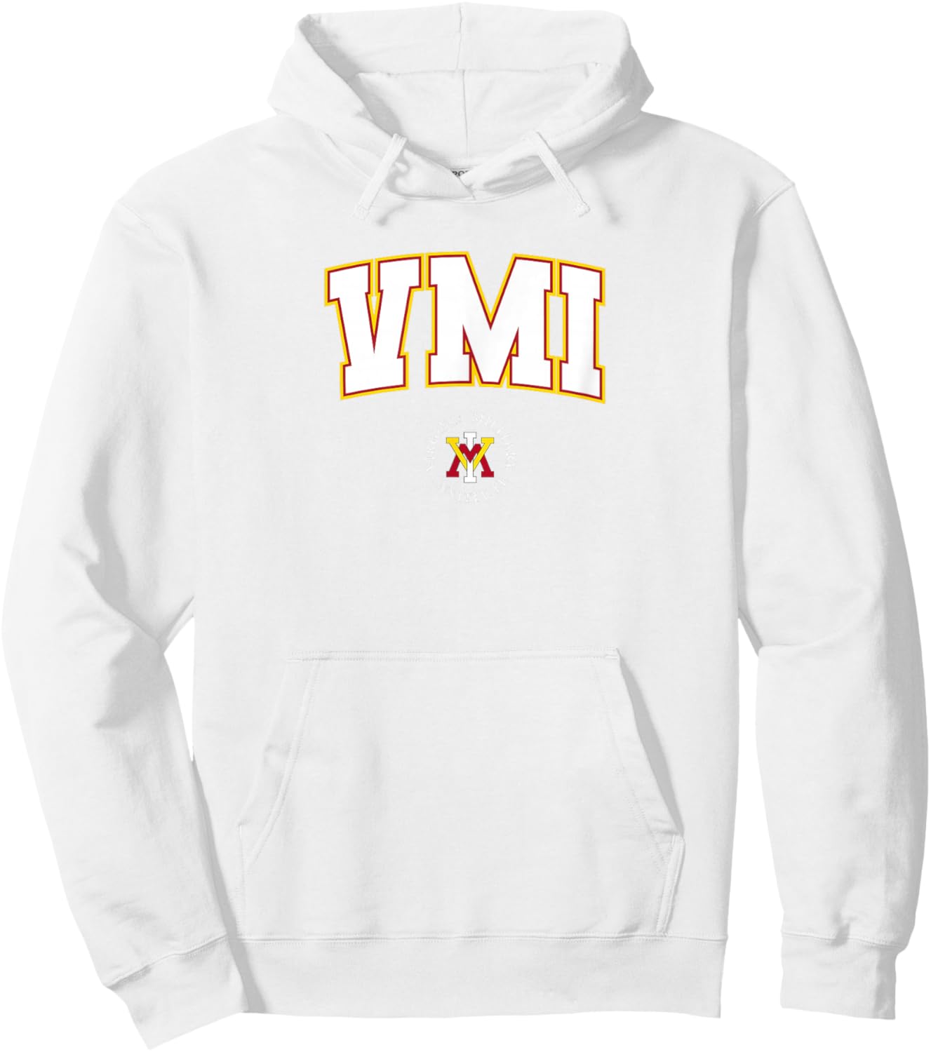Virginia Military Institute VMI Keydets Arch Logo Hoodie - Hoodie | White