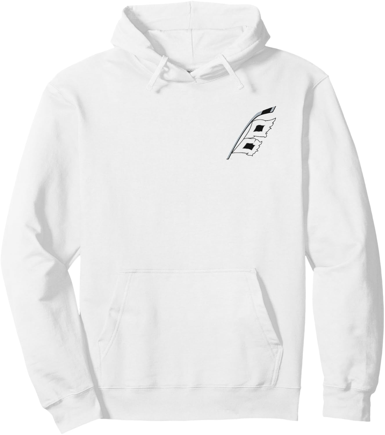 Carolina Hurricanes Front/Back Red NHL Officially Licensed Hoodie - Hoodie | White