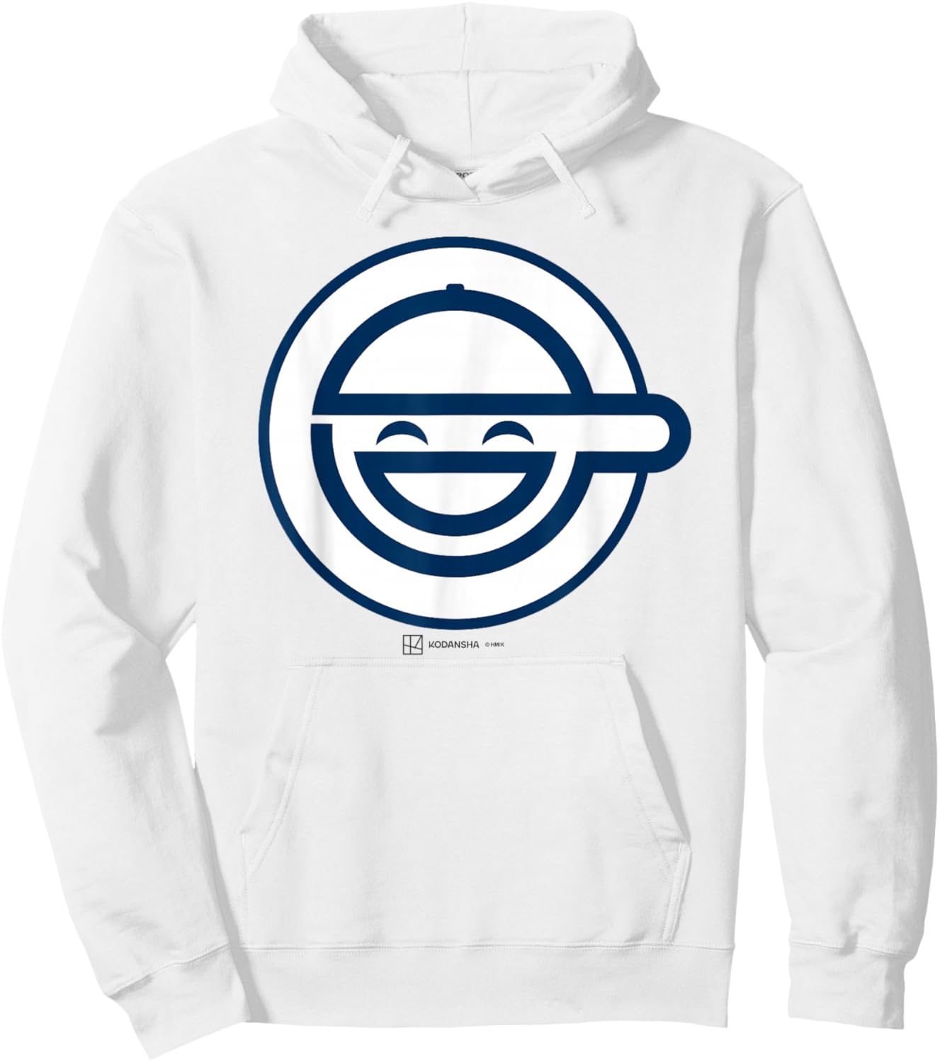 Ghost in the Shell Stand Alone Complex The Laughing Man Logo Hoodie - Hoodie | White