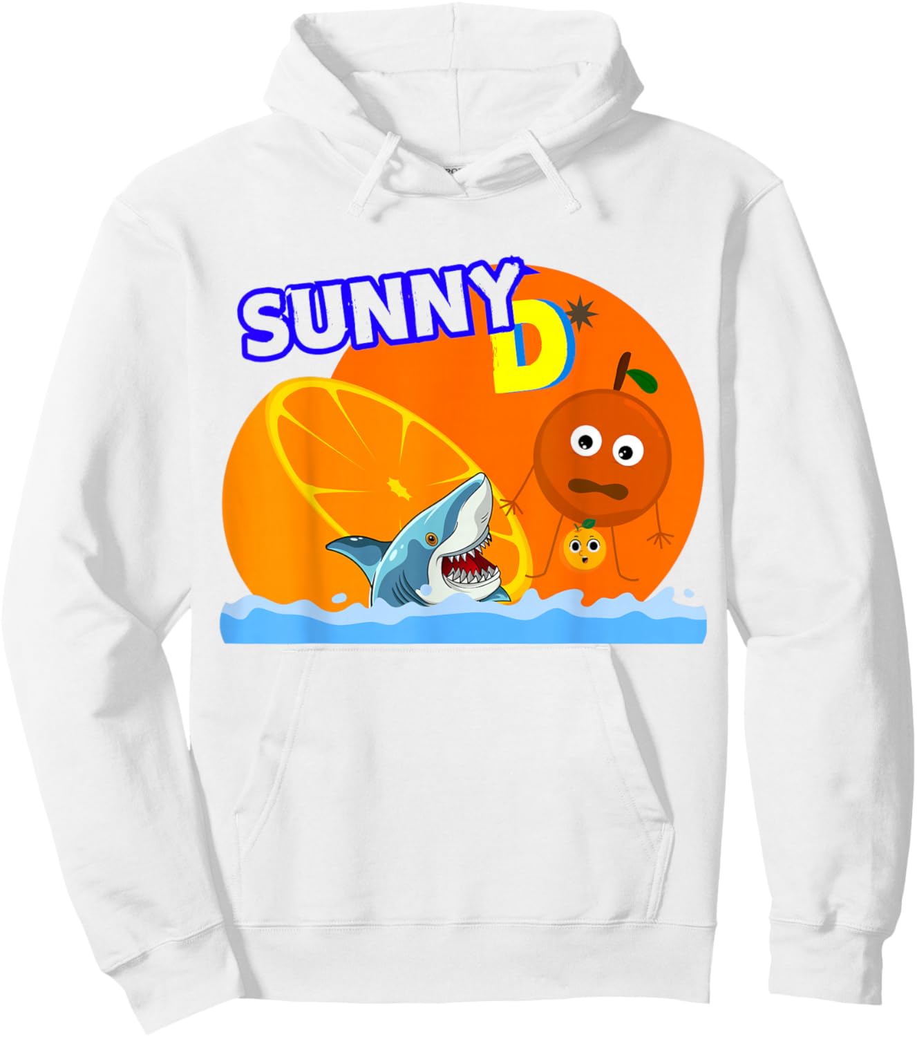 Sunny D Classic Hoodie - Hoodie | White
