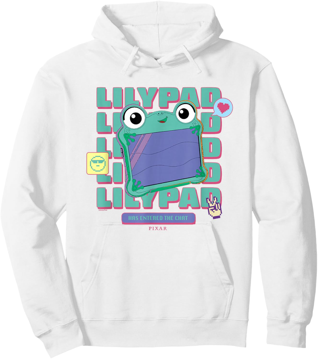Disney Pixar Toy Story 5 Lilypad Frog Tablet Hoodie - Hoodie | White