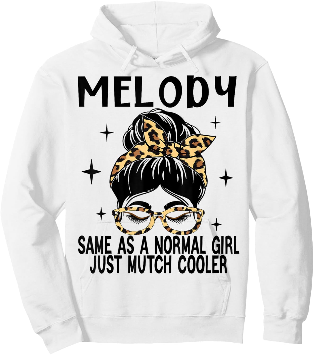 MELODY Costume Cute Definition Personalized Name MELODY Hoodie - Hoodie | White