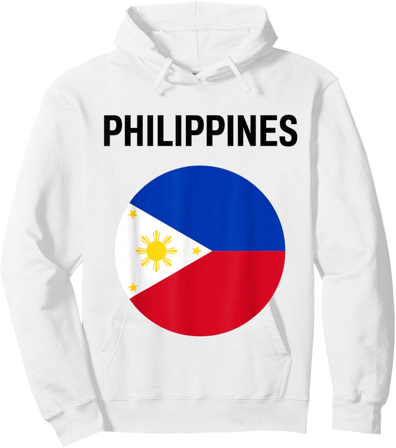 Philippines Flag Modern Hoodie - Hoodie | White