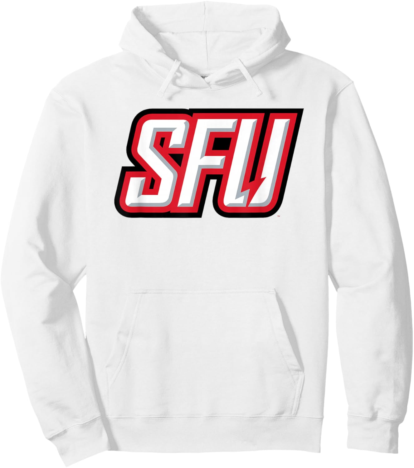 Saint Francis Red Flash Icon Officially Licensed Hoodie - Hoodie | White
