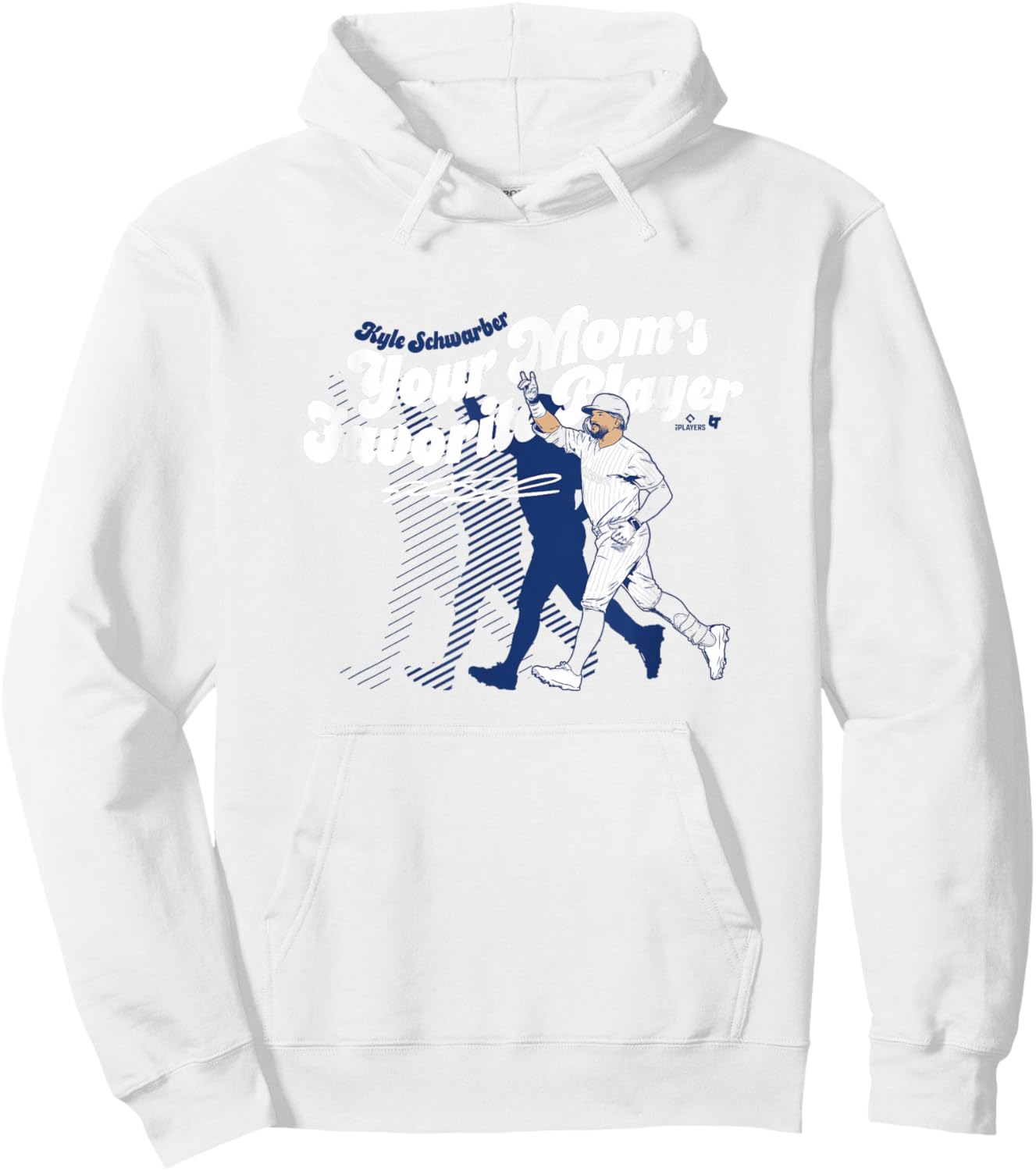 Kyle Schwarber - Your Mom's Favorite Player - Philadelphia Hoodie - Hoodie | White